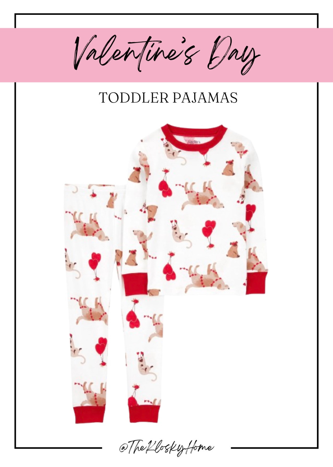 Valentine’s Day is right about the corner! How cute are these puppy dog pajamas?! 

#LTKKids #LTKSeasonal #LTKGiftGuide