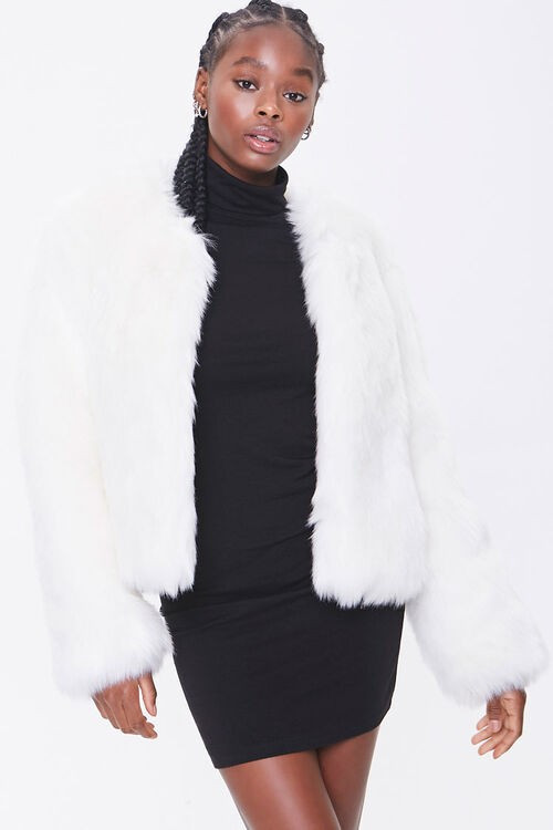 Shaggy Faux Fur Coat | Forever 21 (US)