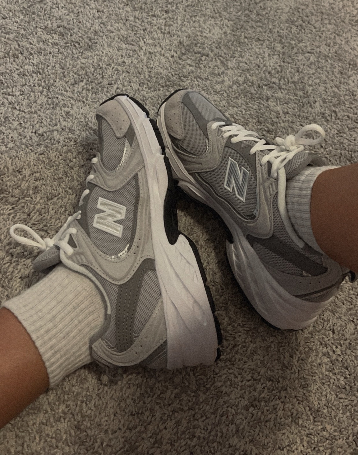 grandpa sneakers for the win 
go half a size down!! 