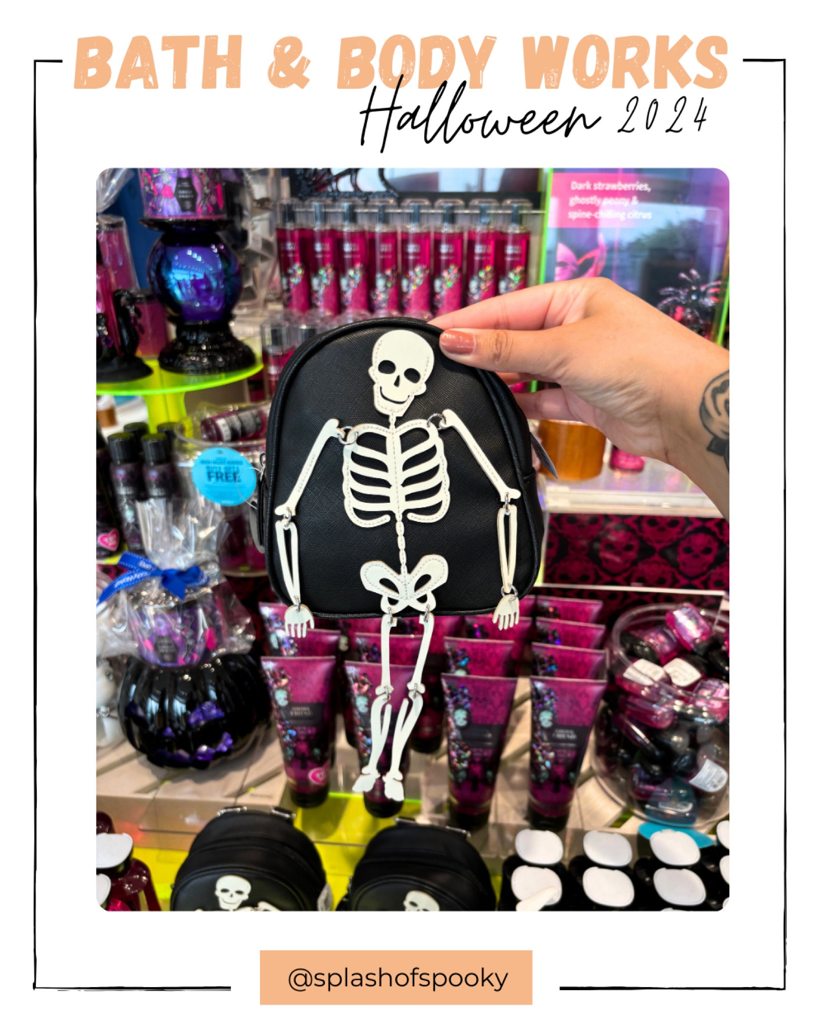 Bath & Body Works Halloween🎃

How cute is this glow in the dark skeleton backpack?

Body care, soaps, lotions, pocketbacs — they have everything your spooky little heart needs. #halloweenhunting

#LTKBeauty #LTKFindsUnder50 #LTKSeasonal