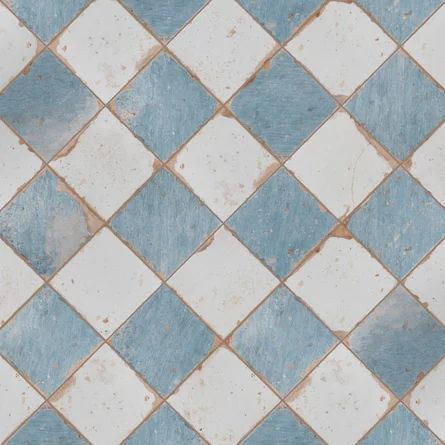 Merola Tile Artisan 13" x 13" Ceramic Vintage Wall & Floor Tile | Wayfair | Wayfair North America