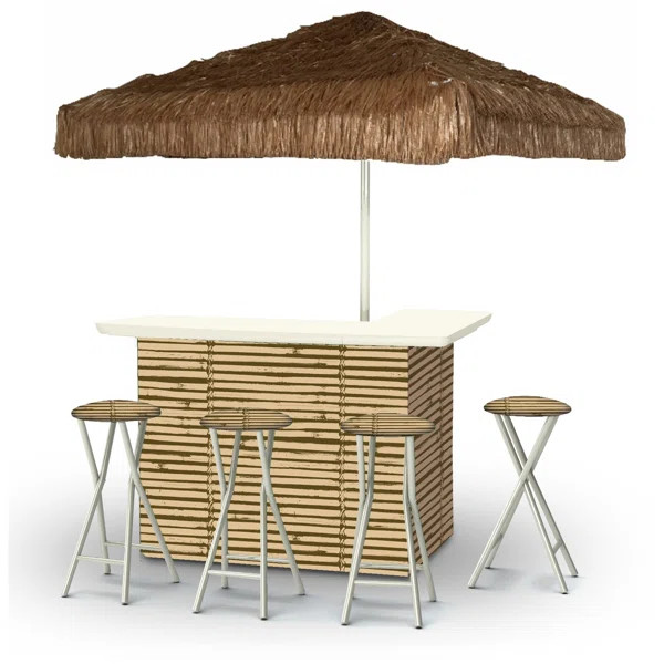 Waller Tiki Bar Set | Wayfair North America
