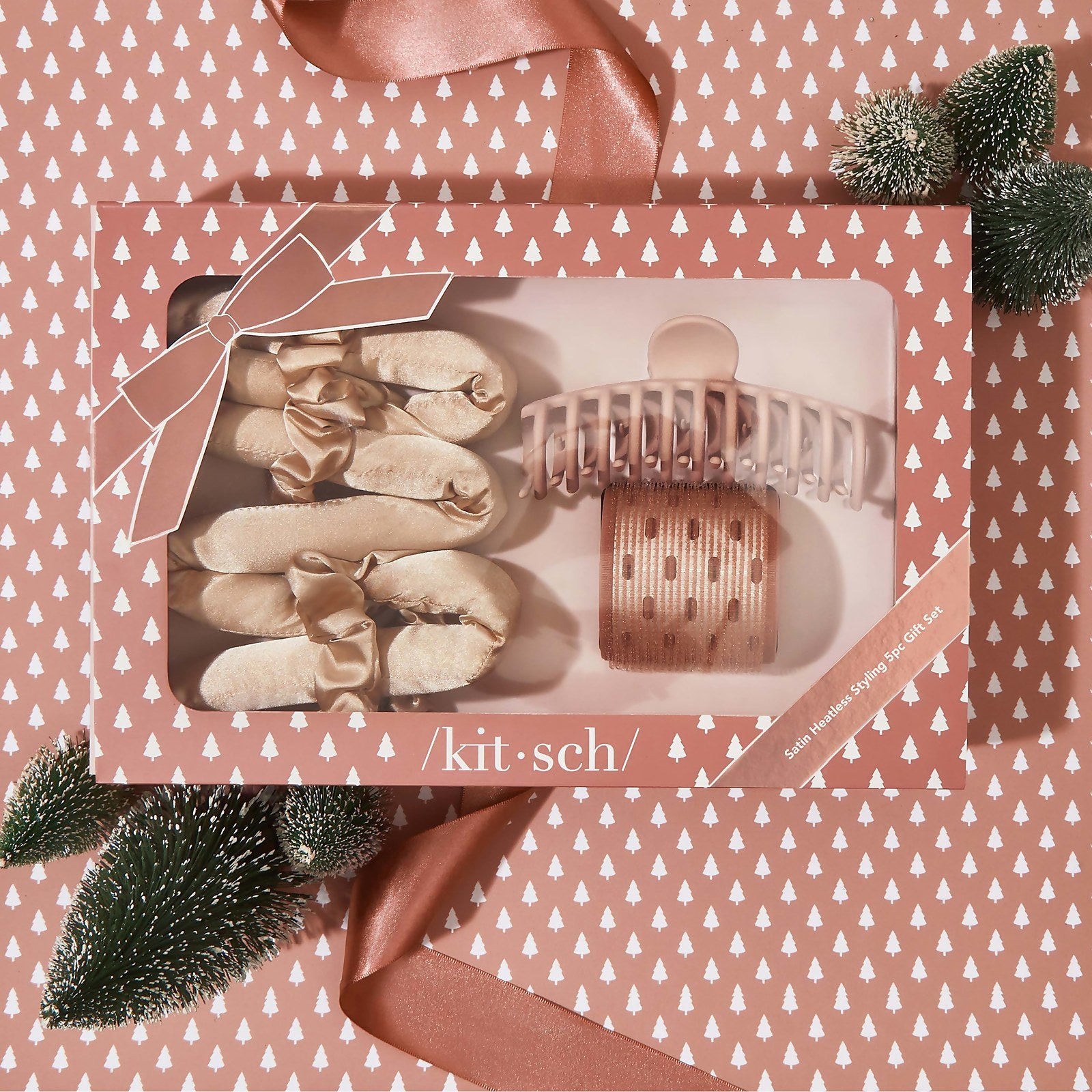 Kitsch Satin Heatless Styling Gift Set (Worth £25.00) | Look Fantastic (ROW)