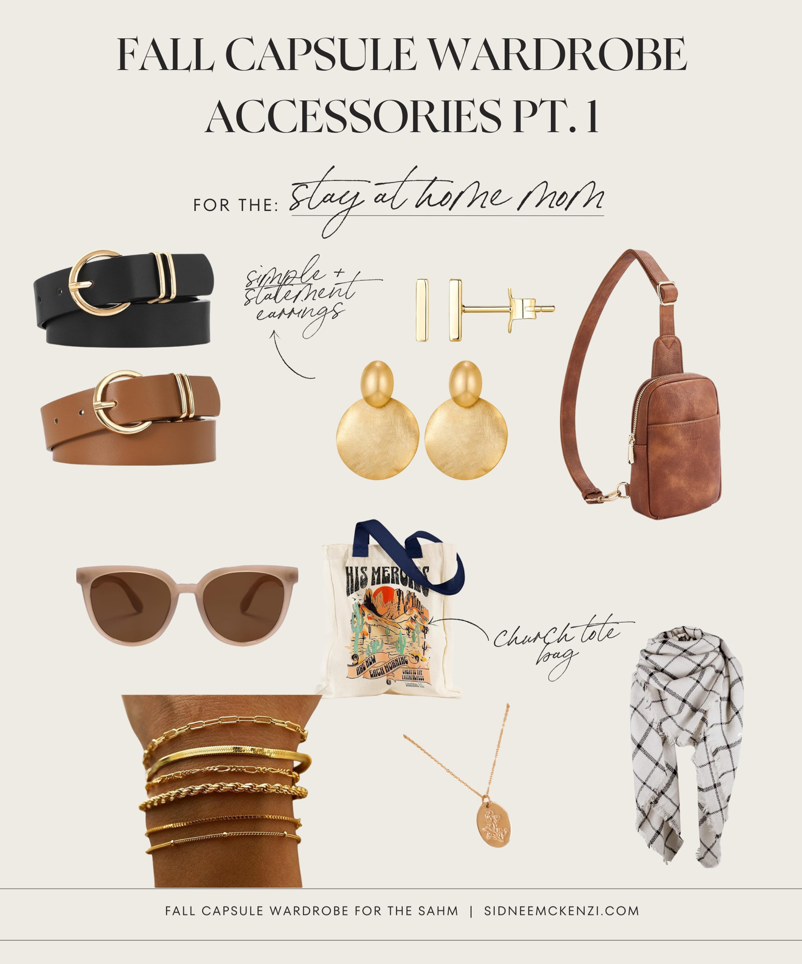 Building out a fall capsule wardrobe as a stay at home mom, and obviously need some accessories! Here are my go tos. So excited to create some fall outfits for women and mamas with these! 

#LTKFamily #LTKFindsUnder50 #LTKSeasonal