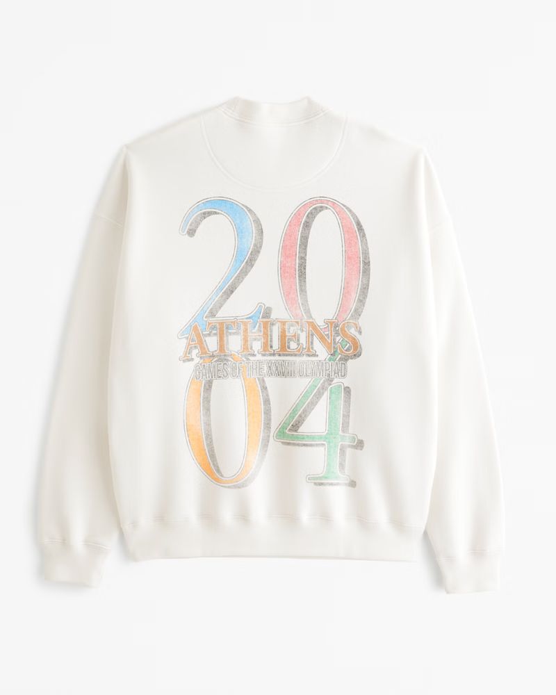 Olympics Graphic Crew Sweatshirt | Abercrombie & Fitch (US)