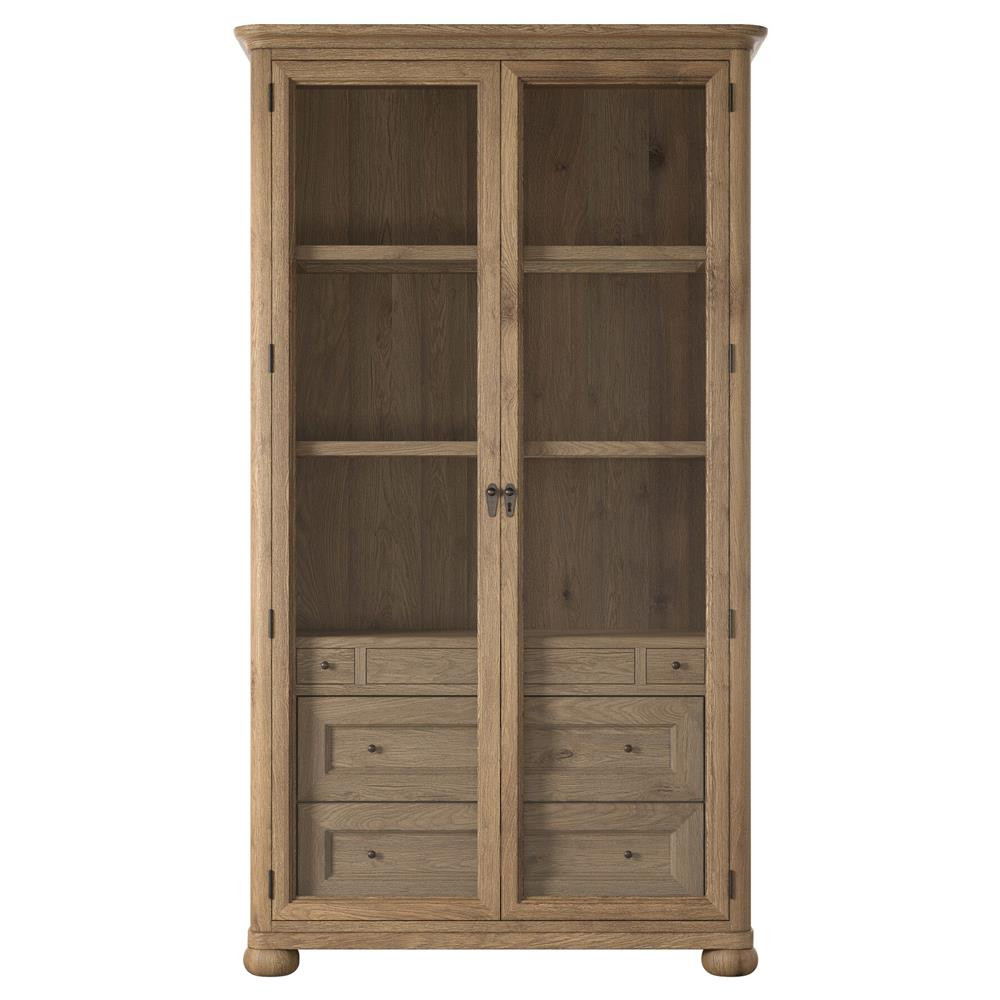Sussex Drifted Oak Cabinet | Kathy Kuo Home