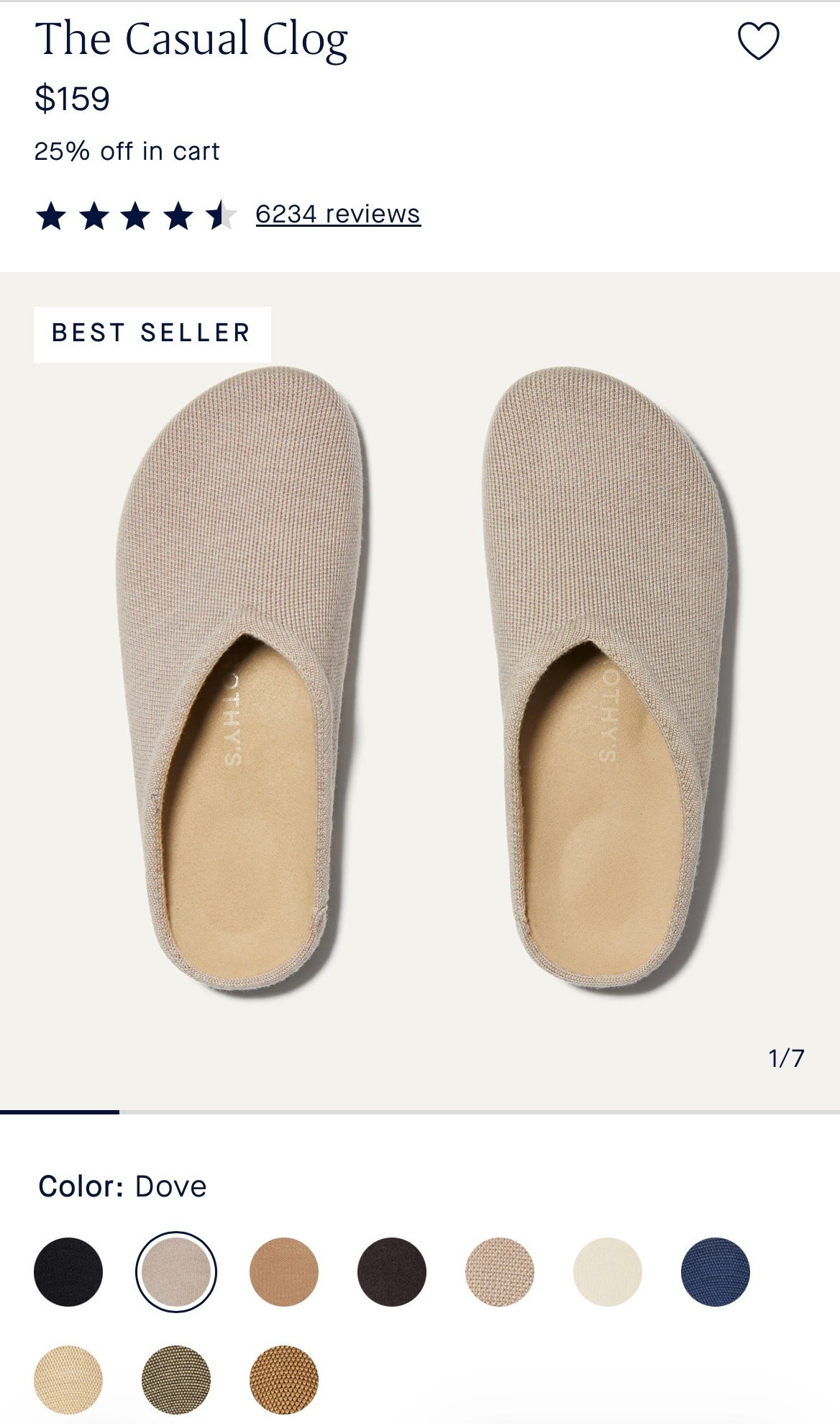 Rothy’s is 25% off (mostly) sitewide this weekend, and while I already mentioned my tried-and-true Daily Drivers and their cute new removable-strap espadrilles, I forgot to mention my all-time Rothy’s favorite: Their CLOGS! I legitimately have 5 pairs of these. They are SO comfortable, have a better footbed than Birkenstocks, and best of all (in my opinion) — are machine washable. Stock up and size down!

#LTKSaleAlert