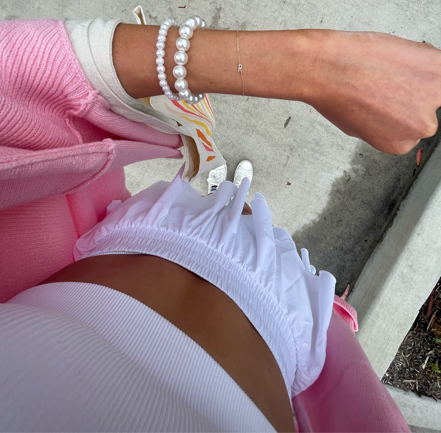 got this little “R” diamond bracelet for my fiancés name🤭 as a little something to remember my bachelorette trip👰🏼‍♀️✨

#LTKwedding #LTKGiftGuide #LTKstyletip