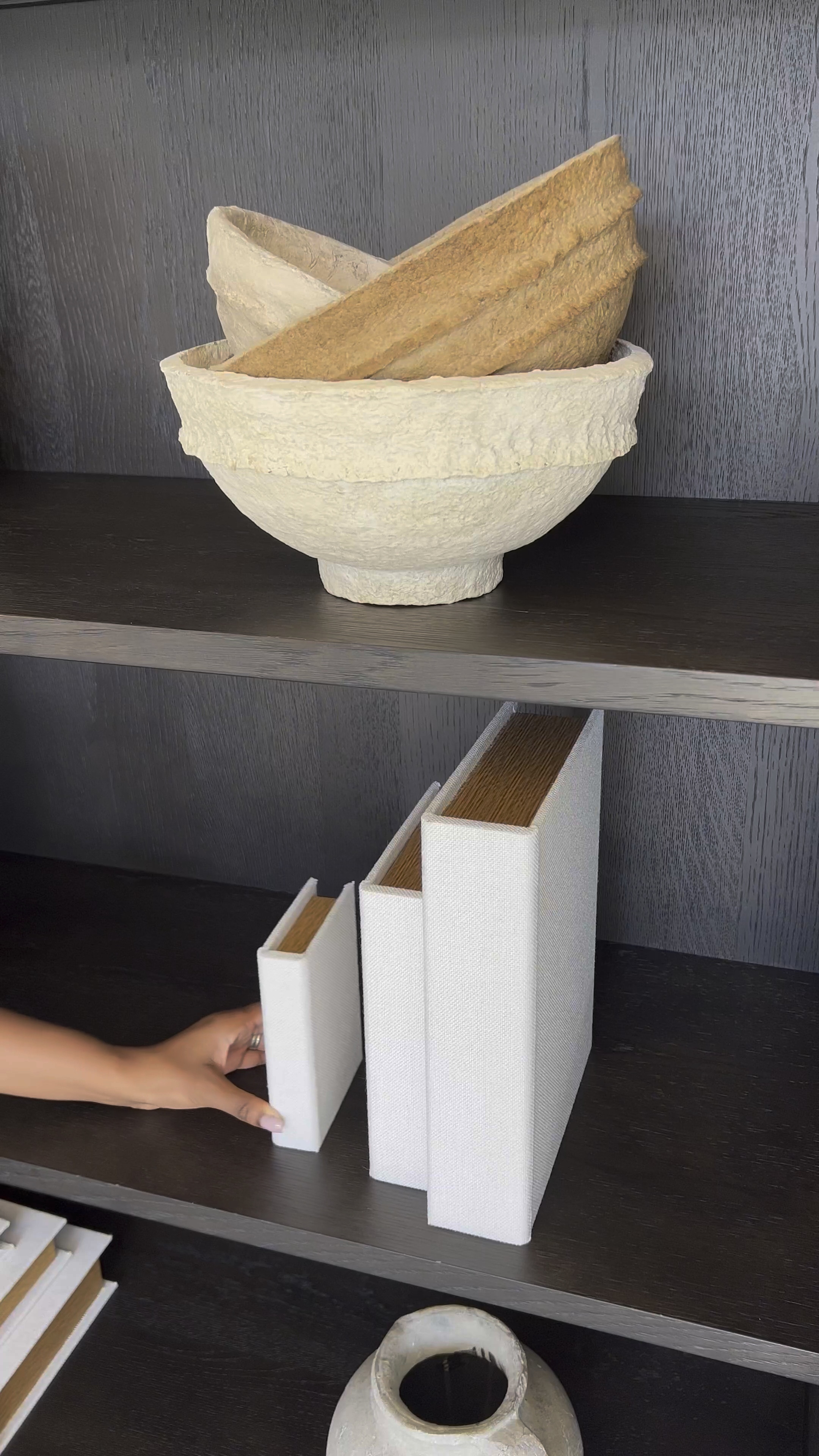 These storage styling books are a perfect addition to any space - coffee table books - cabinet styling books - bookcase styling. 

#LTKstyletip #LTKhome #LTKsalealert