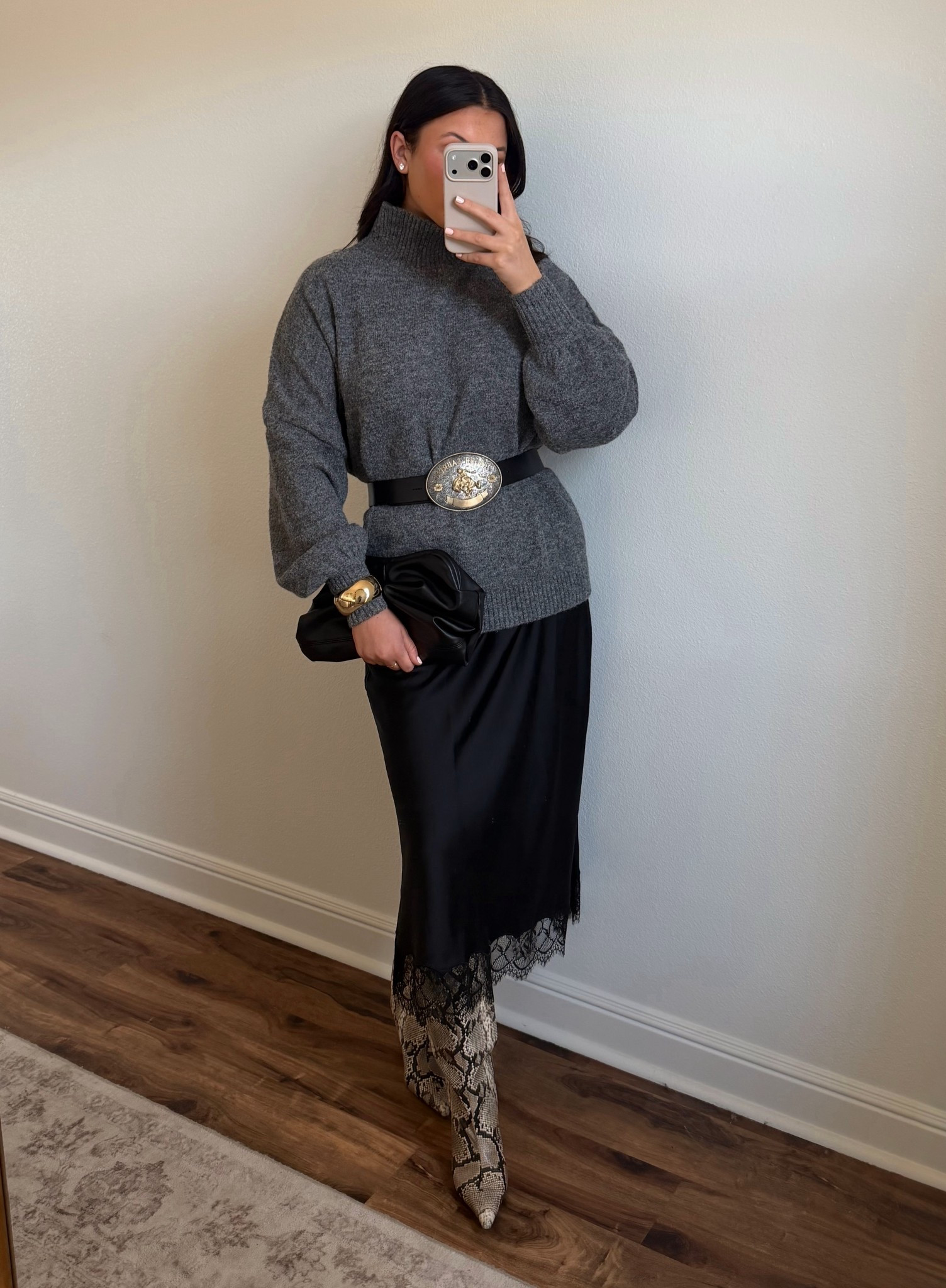 Chic western winter outfit! So easy to recreate and so comfy. 

#ralphlauren #westernchic #western #snakeskin

#LTKFindsUnder100 #LTKootd #LTKTall