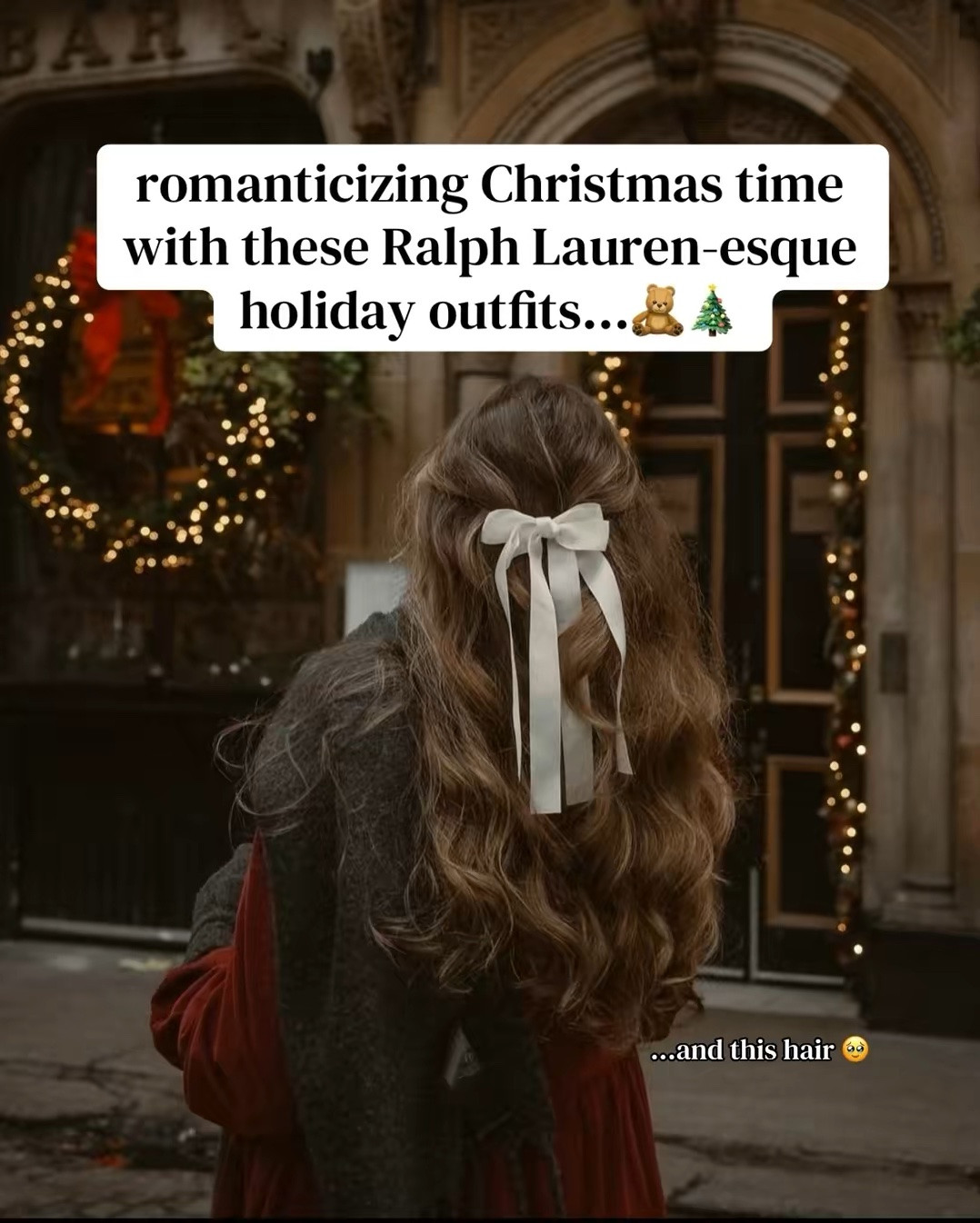 ralph lauren inspired christmas aesthetic outfits.