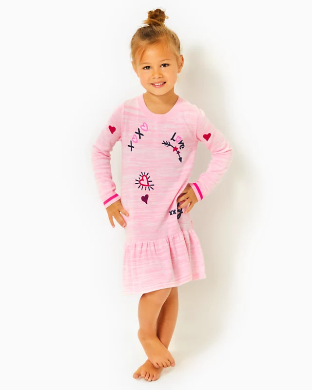 Girls Hani Cotton Sweater Dress | Lilly Pulitzer