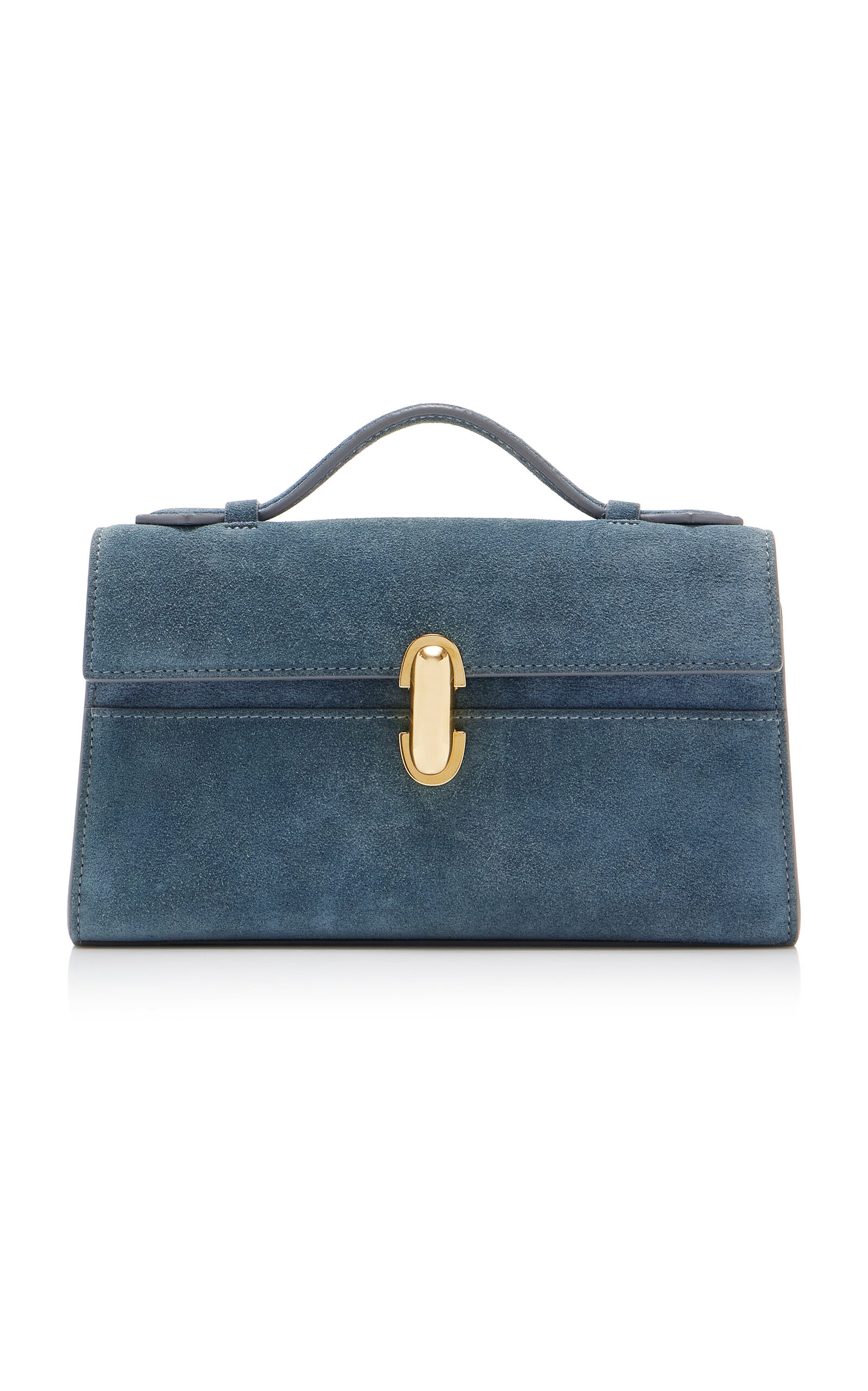 The Symmetry Suede Pochette | Moda Operandi (Global)