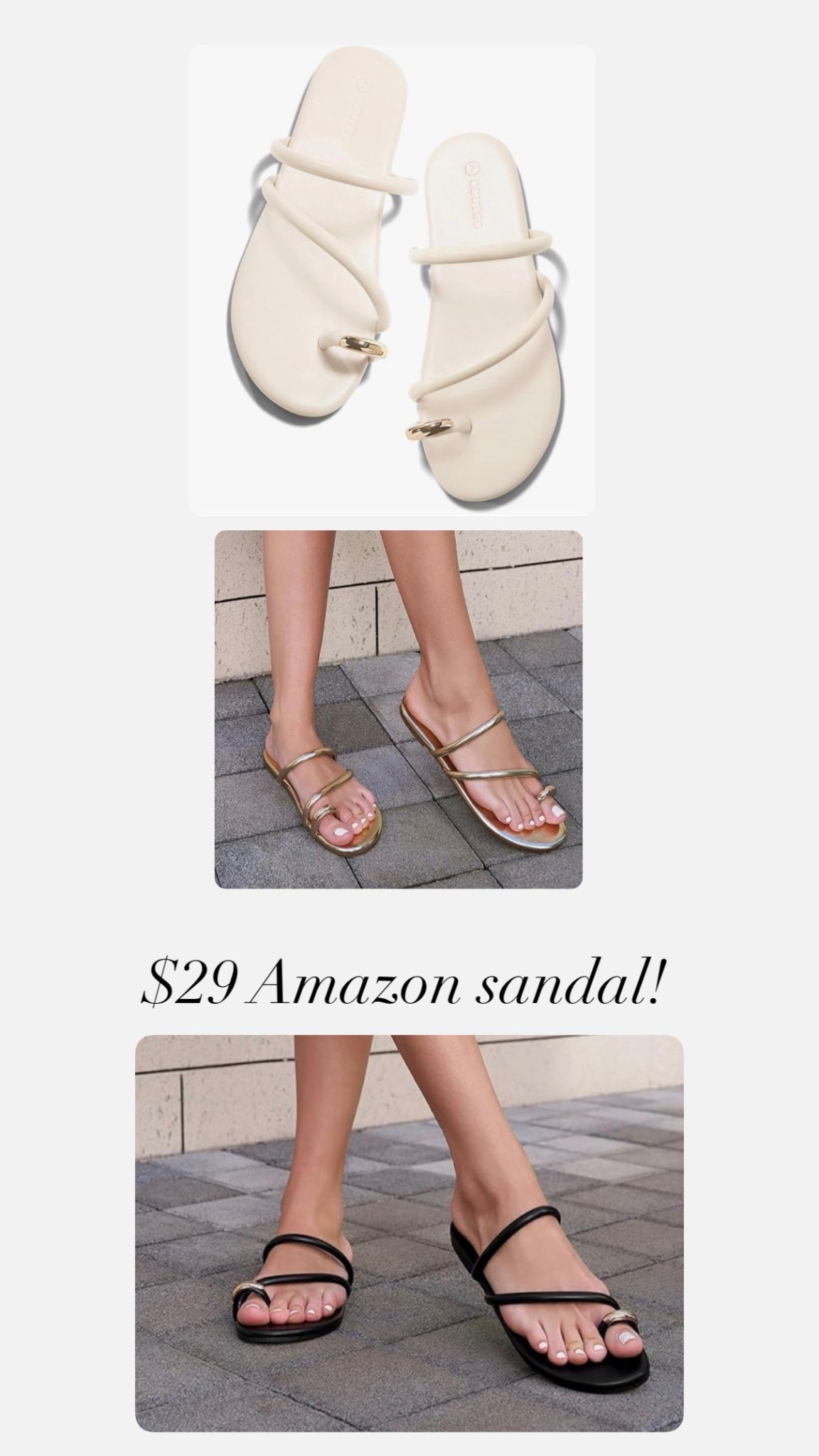 $30 Amazon Sandal to pair back to all your outfits this summer!!!! 

#LTKOver40 #LTKmomlife #LTKSeasonal