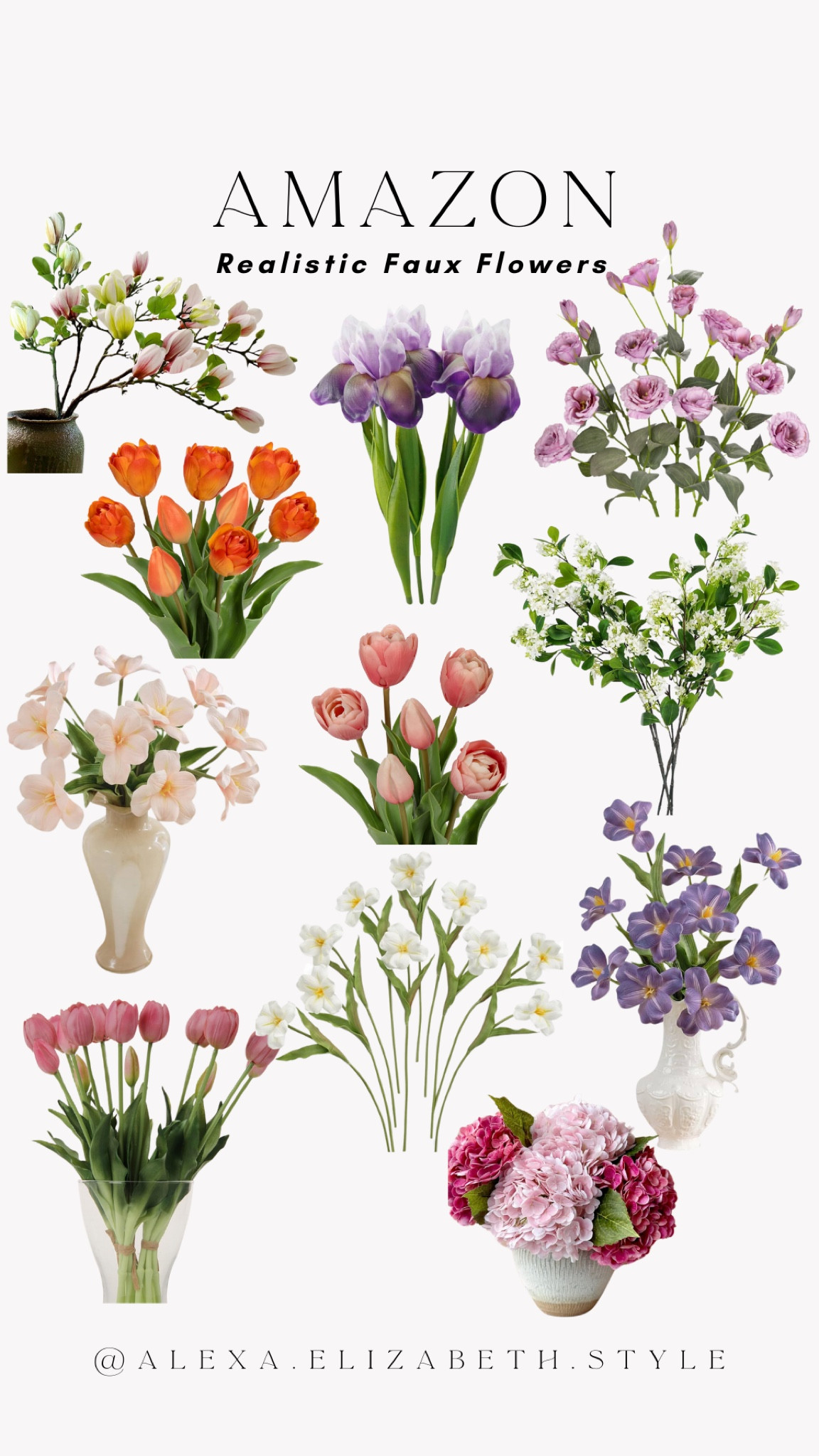 Amazon faux florals for spring!

#LTKStyleTip #LTKHome #LTKFindsUnder50