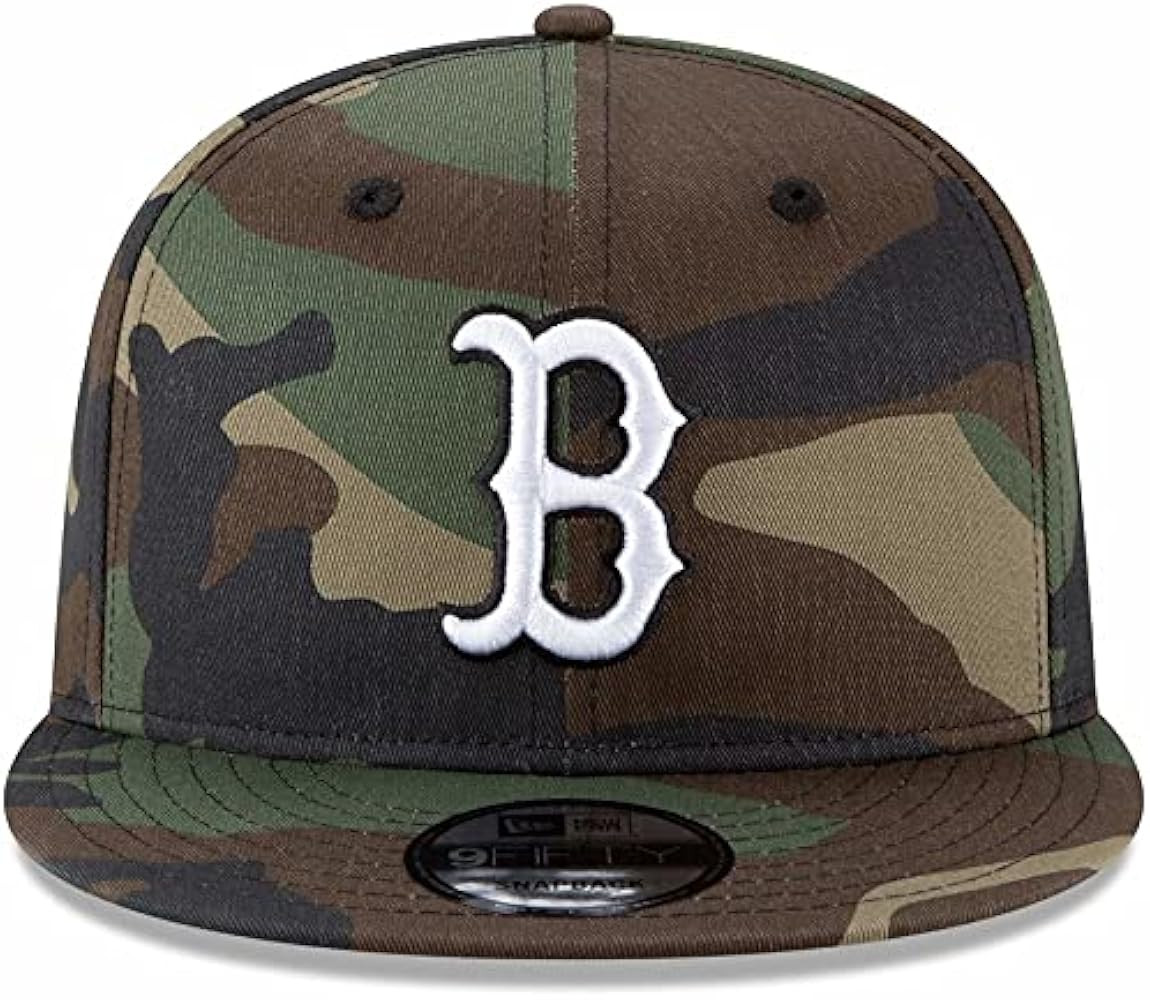 New Era Authentic Exclusive Woodland Camo 9Fifty Snapback Adjustable Hat - OSFM | Amazon (US)