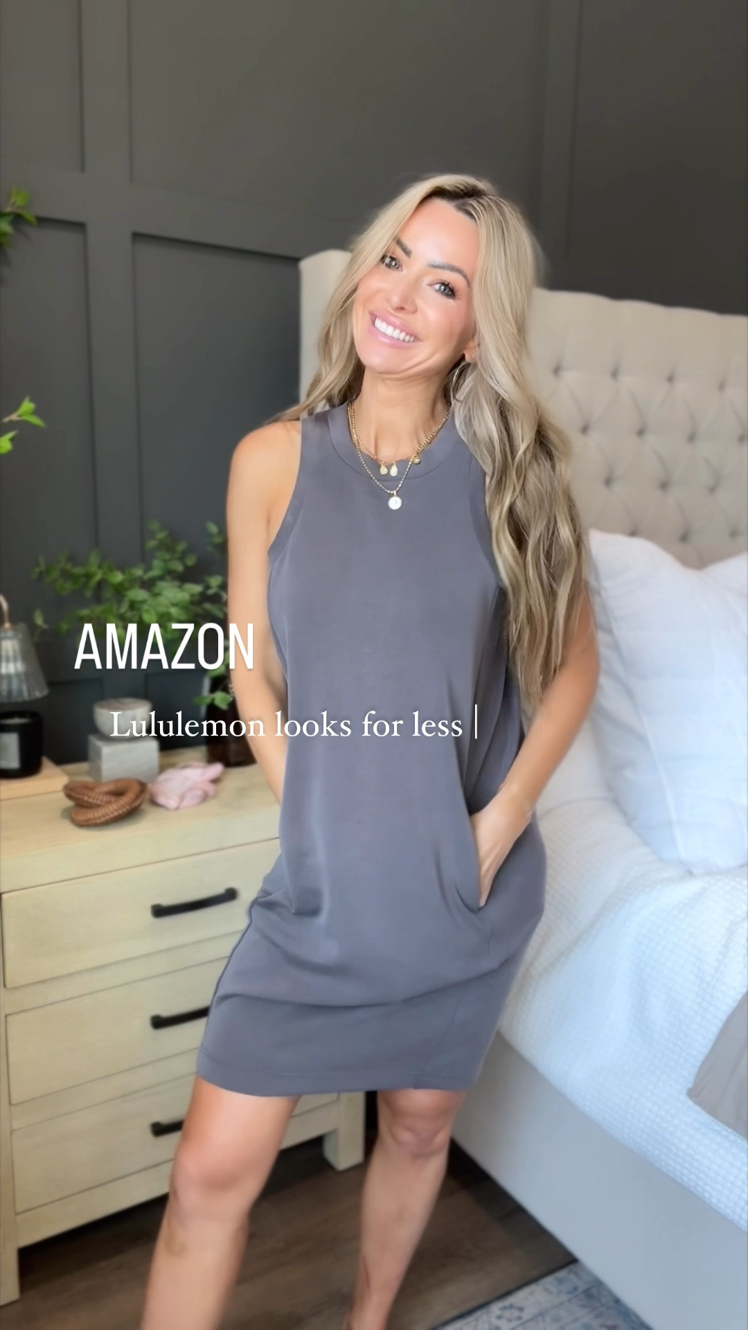 Tell me if you have Lululemon taste, but you’re on an Amazon budget like me?!? 
You will not be disappointed with the insanely soft material of these Lululemon look for less finds!! The pants come in 3 lengths. I’m 5’6 and got the 29” inseam (wish I got the 31”) and I’m wearing size small in all 3!
Amazon fashion finds you need!

#LTKVideo #LTKStyleTip #LTKFindsUnder50