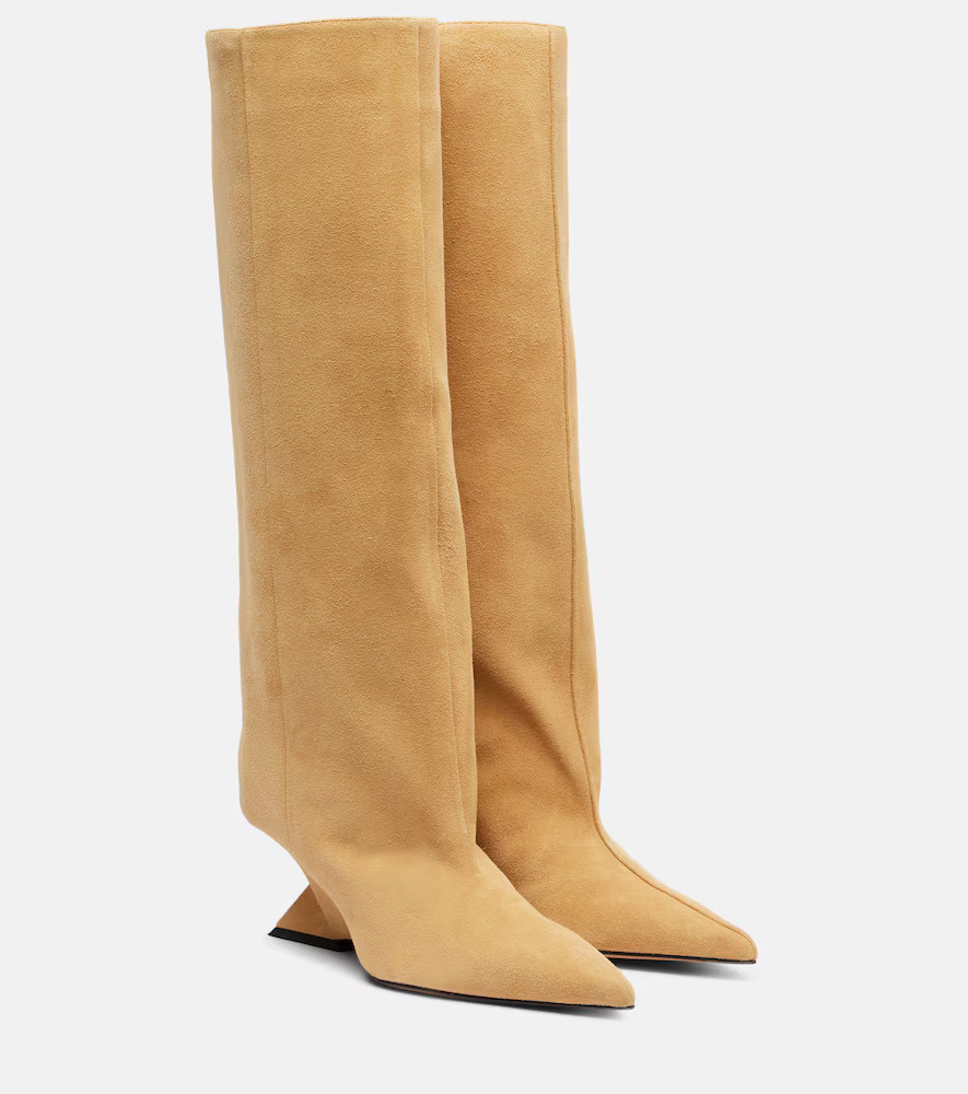 The Attico Cheope 105 suede knee-high boots | Mytheresa (US/CA)