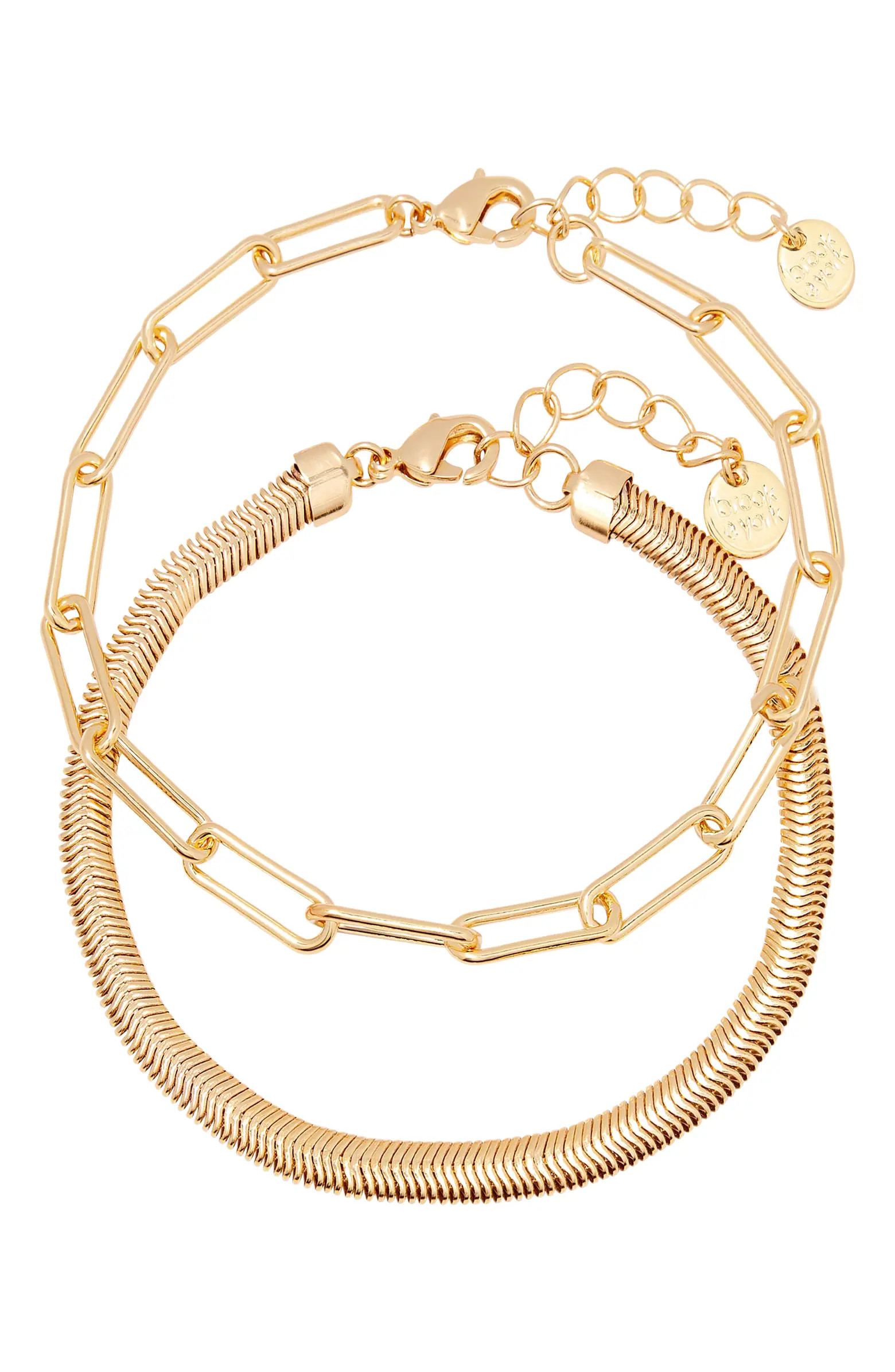Brook and York Colette Set of 2 Bracelets | Nordstrom | Nordstrom
