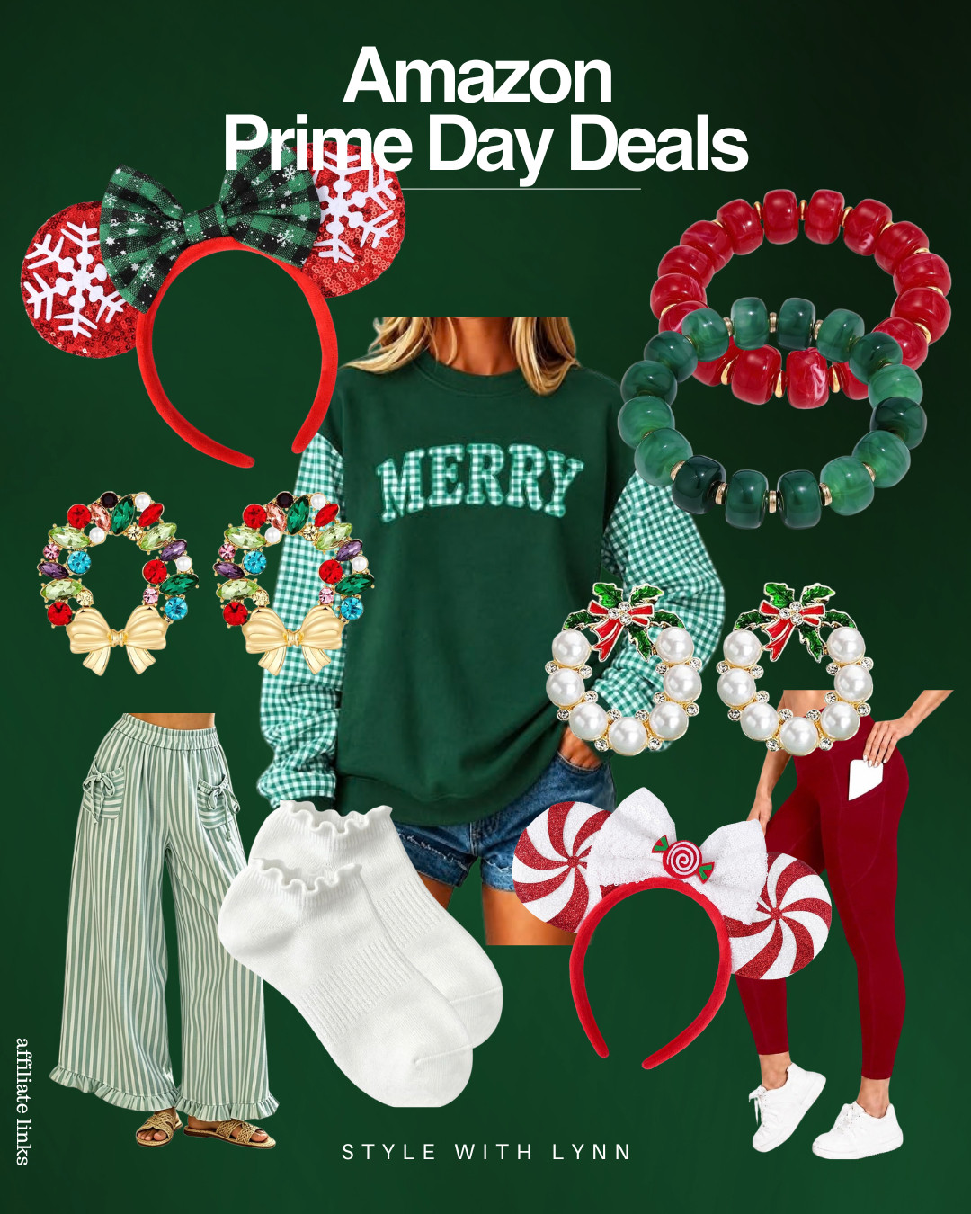 Christmas at Disney World is one of my favorite times of year 🎄✨ And if you’re planning a Disney trip, now is a great time to grab some festive pieces while they’re on Amazon Prime Day! ❤️💚

I rounded up some Disney-friendly Christmas outfits, festive jewelry, accessories, and comfy pieces that are perfect for the parks, and easy to wear long after your vacation. 🎀🎄 Whether you’re planning your Disney Christmas outfits now or just want to bring a little holiday magic to your everyday wardrobe, these deals are worth checking out!

✨ Shop the Prime Day Christmas finds through my LTK! ✨
Save this post for your next Disney trip! 🎄🏰

#DisneyWorld #DisneyChristmas #DisneyOutfits #DisneyStyle #DisneyMom #DisneyParks #ChristmasAtDisney #DisneyVacation #AmazonPrimeDay #PrimeDayDeals #ChristmasOutfits #DisneyAccessories 

 #LTKmomlife #LTKSeasonal #LTKSaleAlert