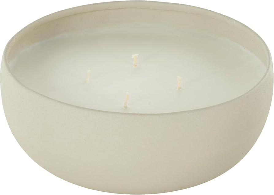 Deco 79 Metal Decorative Candle Tangerine Splash Scented Textured 34oz 4 Wick Aromatherapy Candle... | Amazon (US)