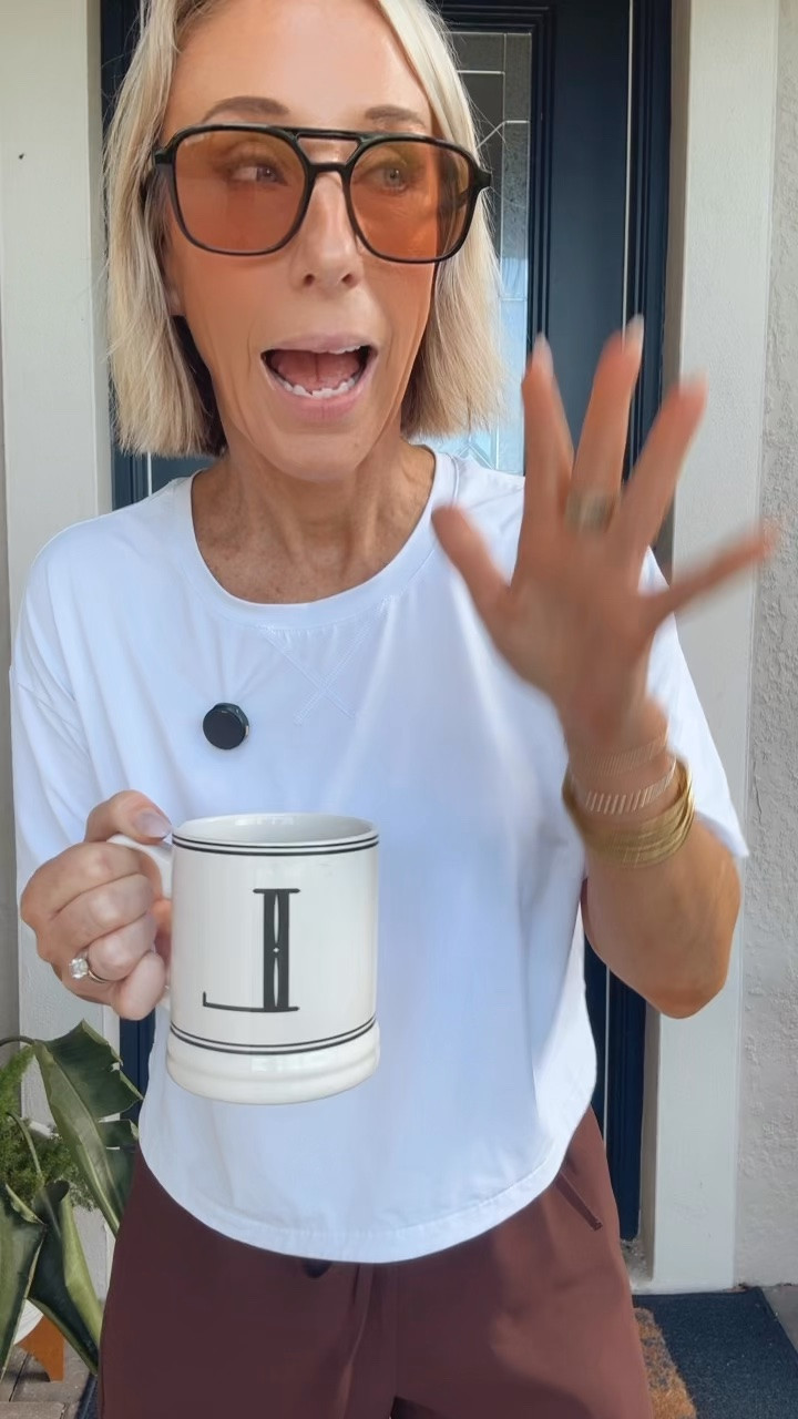 My bus stop ootd:
• brown crepe pants - size small. 
• white tshirt - size XS. 
• bracelets, sandals & sunglasses linked too.

#LTKSeasonal #LTKOver40 #LTKootd