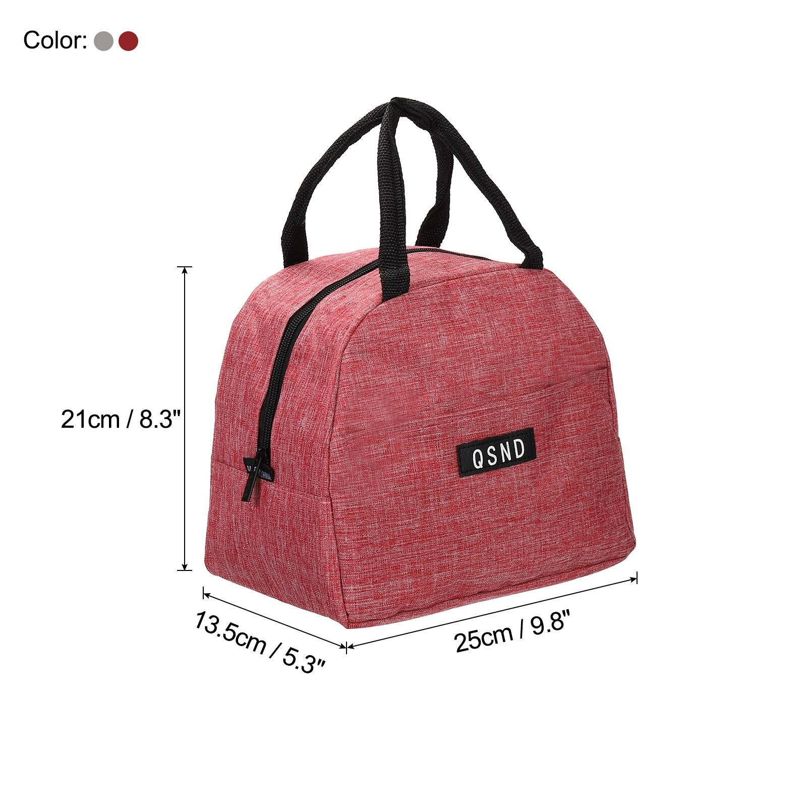 2 Pcs Lunch Box for Women/Men, Insulated Lunch Bag, 8.3x5.3x9.8 Inch | Bed Bath & Beyond