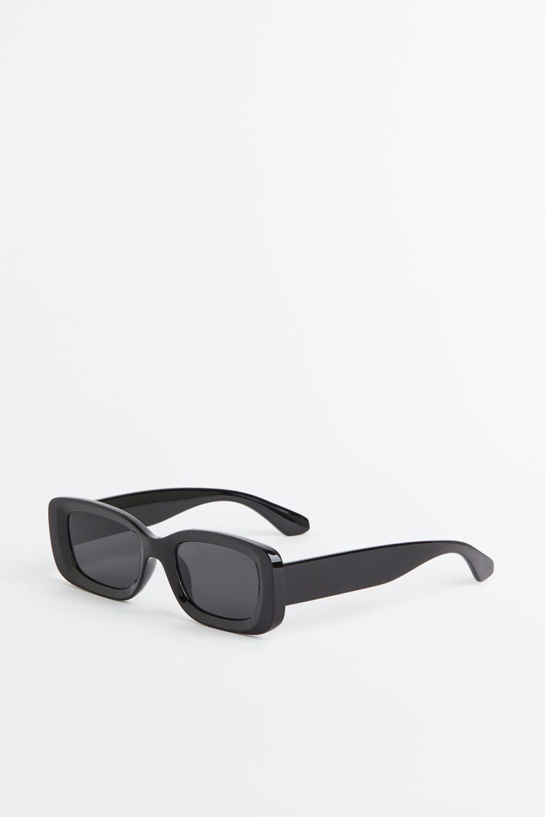 Rectangular Sunglasses - Black - Ladies | H&M US | H&M (US + CA)