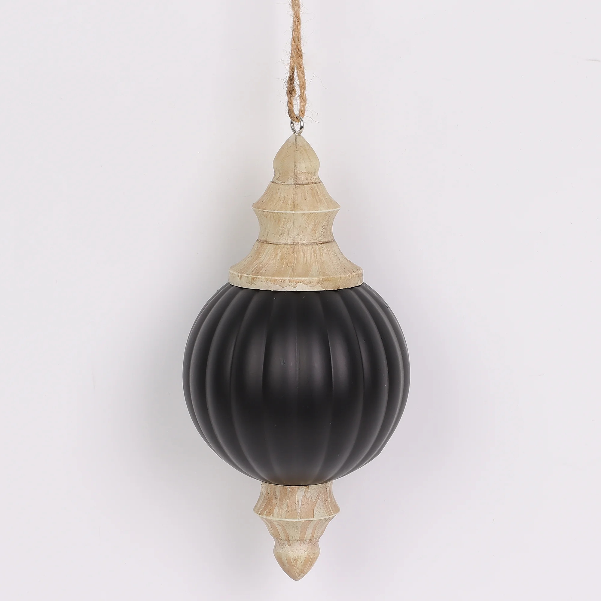 Finial Ornament, Black, 6", by Holiday Time - Walmart.com | Walmart (US)