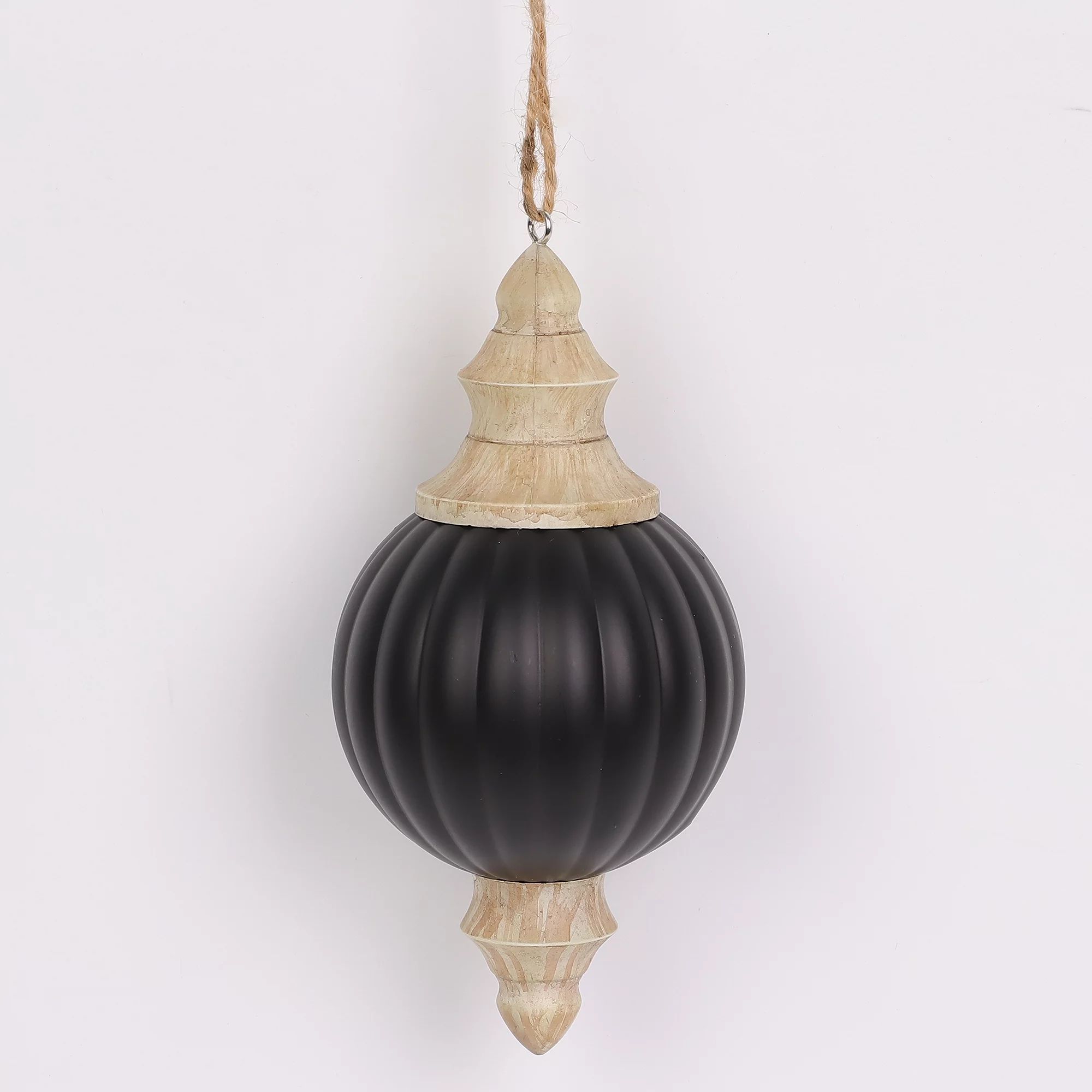 Finial Ornament, Black, 6", by Holiday Time | Walmart (US)