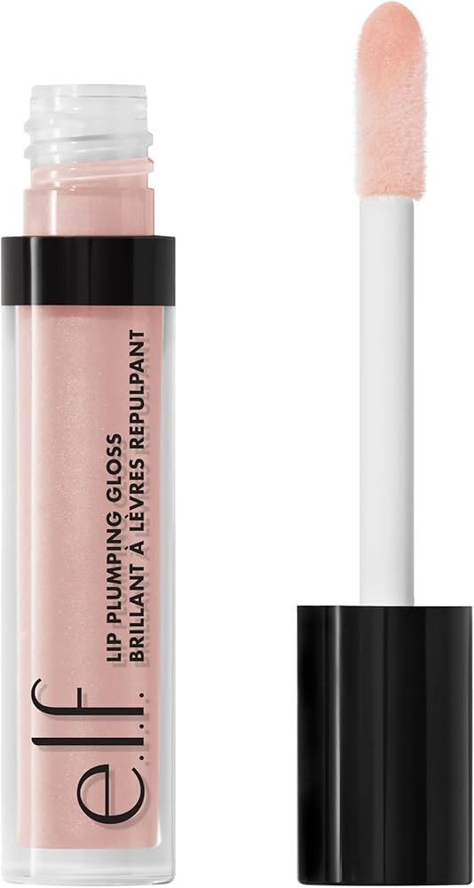 e.l.f. Lip Plumping Gloss, High-Shine Sheer Color, Hydrates & Creates Fuller Lips With Vitamin E,... | Amazon (US)