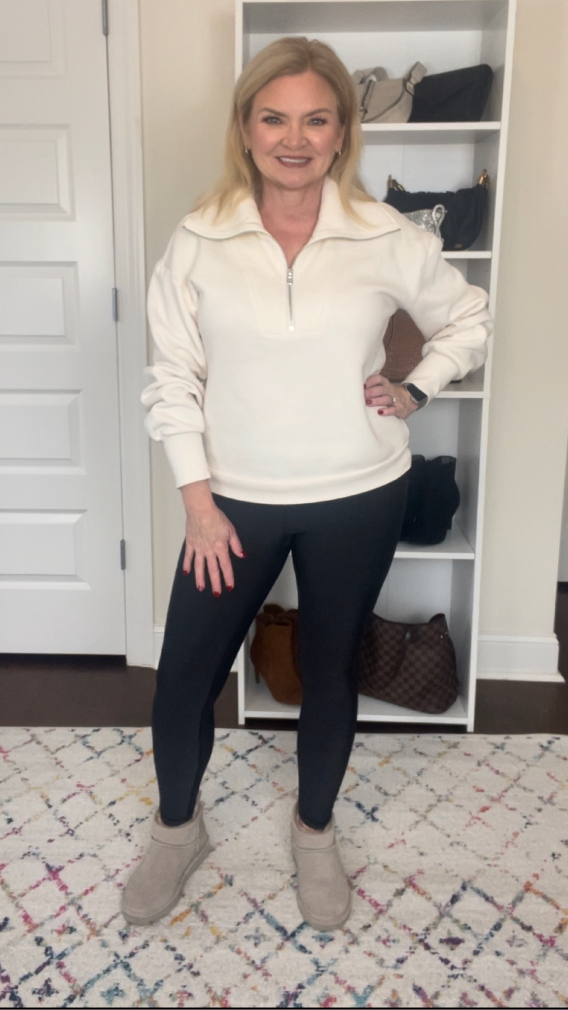 Wearing medium
In pullover & leggings
Leggings
Amazon
Amazon finds
Amazon fashion
Boots
Winter outfit
Activewear

#LTKstyletip #LTKFind #LTKshoecrush