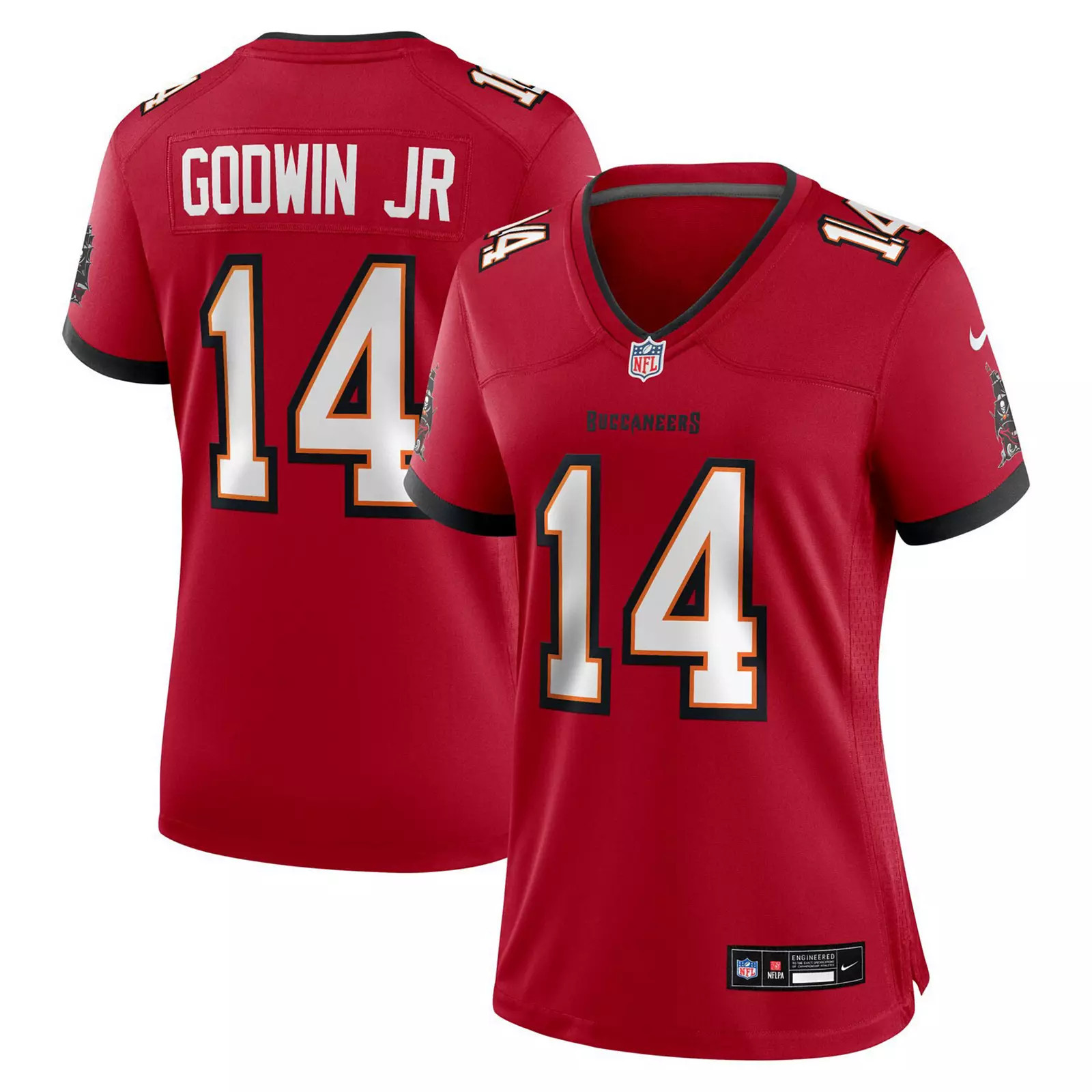 Women's Nike Chris Godwin Jr. Red Tampa Bay Buccaneers Game Player Jersey, Size: Medium | Kohl's