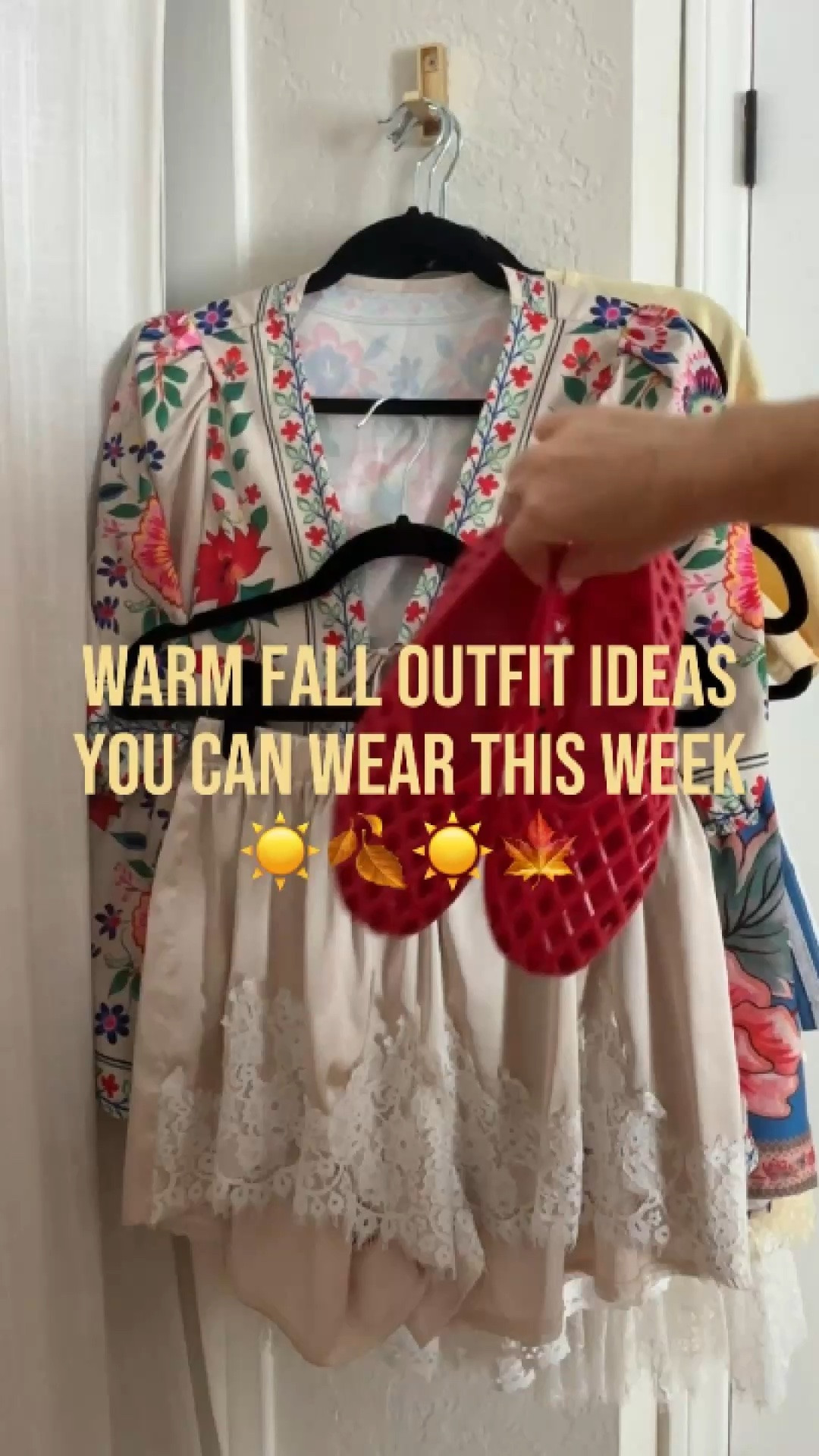 Warm fall outfits you can copy this week ☀️🍂 Dressing for 85 degrees when you're mentally ready for a new season! ☀️🌴 These aren't heavy fall looks, just cute, breezy everyday outfits I'm wearing right now while we wait for the weather to cool down. Click the links below to shop every piece directly! 

Wearing L in most bottoms and M-L for tops! 

#LTKstyletip #LTKseasonal #HotWeatherOutfits #DressingFor80Degrees #LateSummerStyle
 
warm fall, outfits for 80 degree weather, late summer style inspiration, hot weather outfit ideas, September style in warm climates, everyday casual outfits, styling clothes for high temperatures, realistic daily style, fashion reel ideas, casual outfit formulas

#LTKdayinmylife #LTKootd #LTKgrwm