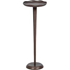 Kate and Laurel Alessia Modern Decorative Metal Drink Table, 8 x 8 x 22, Bronze, Round Cast Alumi... | Amazon (US)