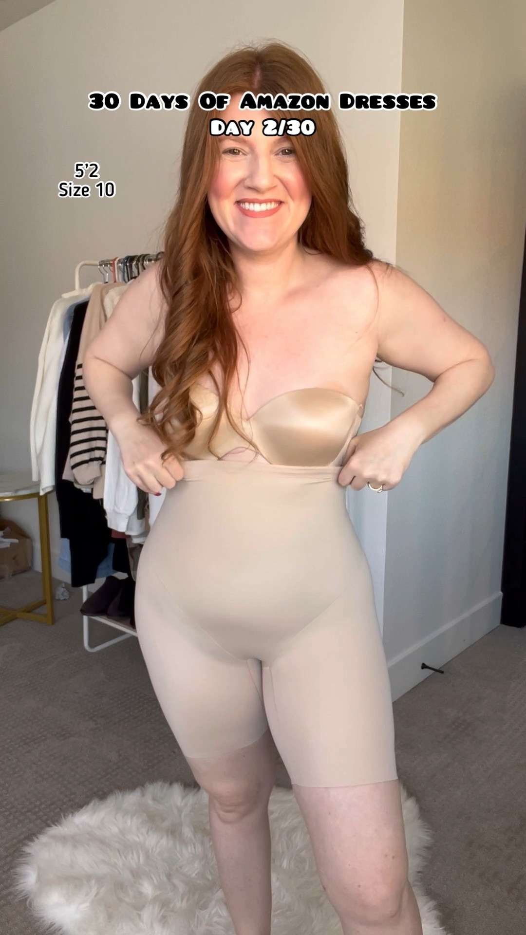 Love this floral dress from amazon wearing size large with shapewear. Baby shower dress. Bridal shower dress. Spring dress. Spring outfit. 

#LTKunder50 #LTKwedding #LTKstyletip