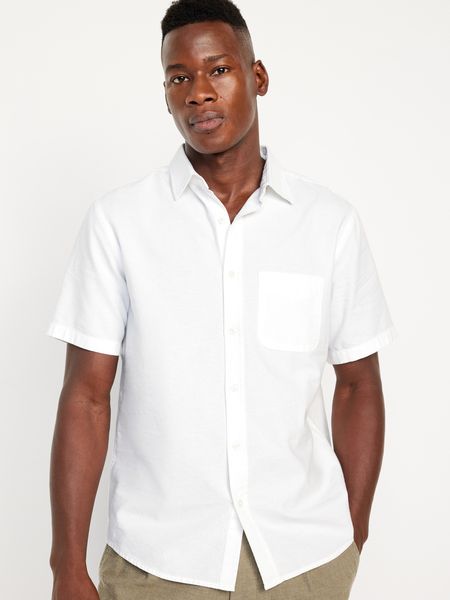 Classic Fit Everyday Oxford Shirt for Men | Old Navy (US)