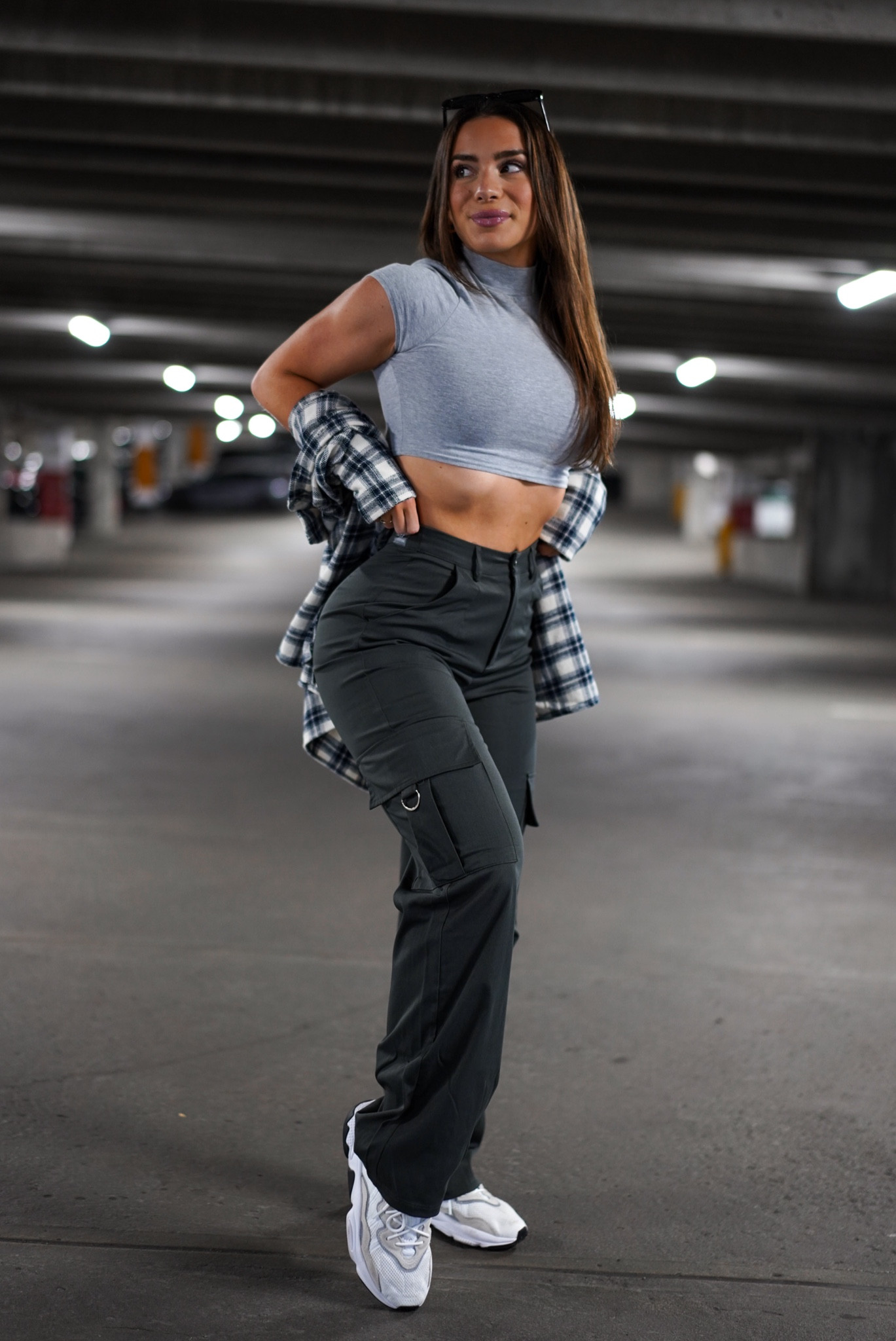 Cargo pants outfit inspo🩶