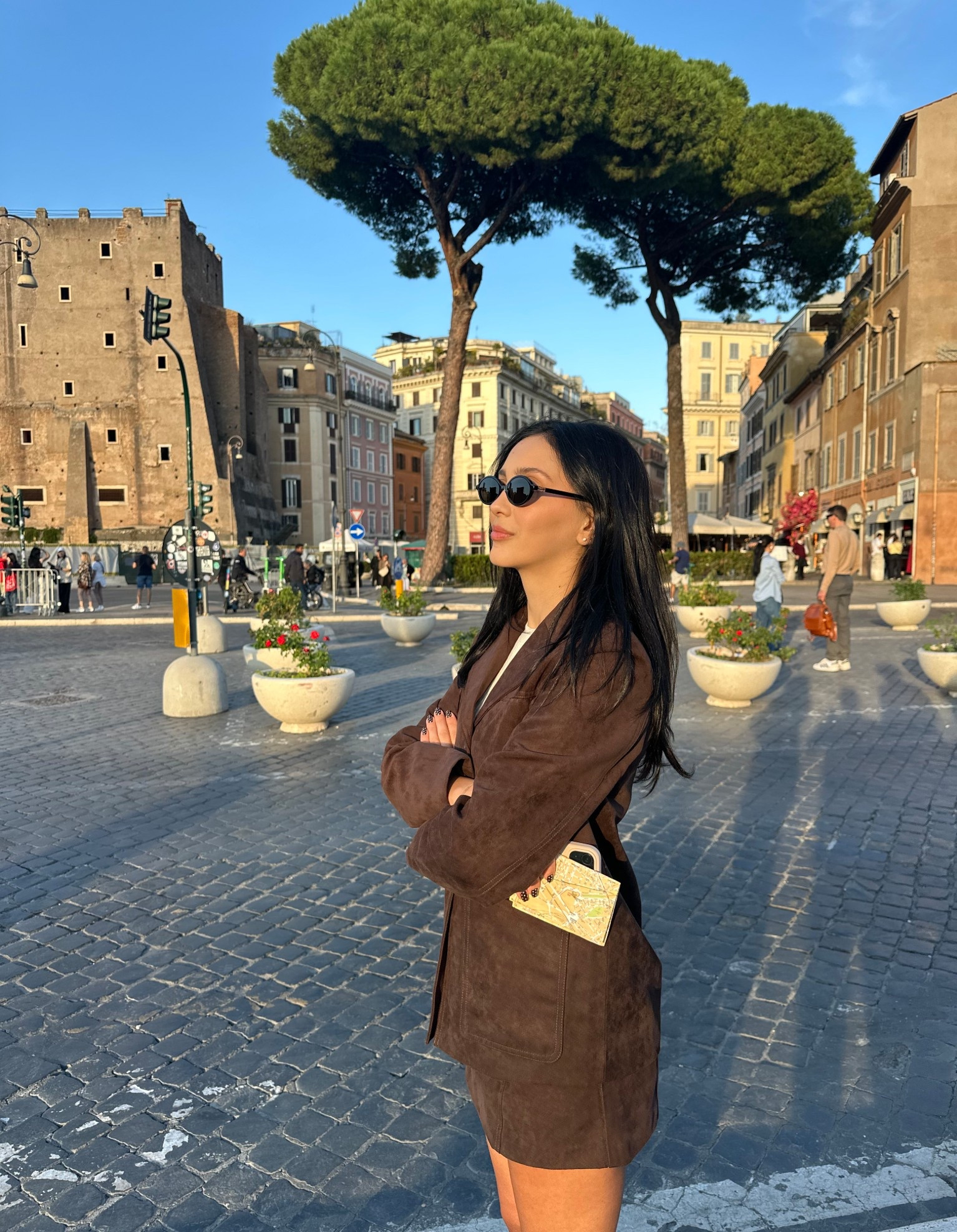 Suede jacket and suede skirt autumn outfit 🍂

#LTKFindsUnder50 #LTKSeasonal #LTKTravel