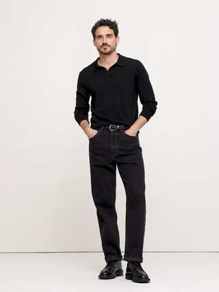 Italian Merino Sweater Polo | Banana Republic (CA)