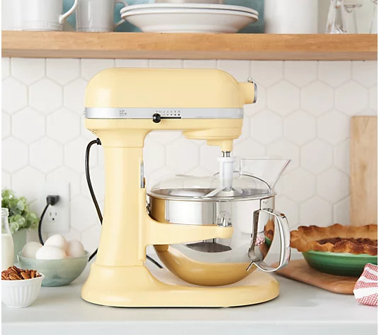 KitchenAid Pro 600 6-qt Bowl Lift Stand Mixer with Flex Edge | QVC
