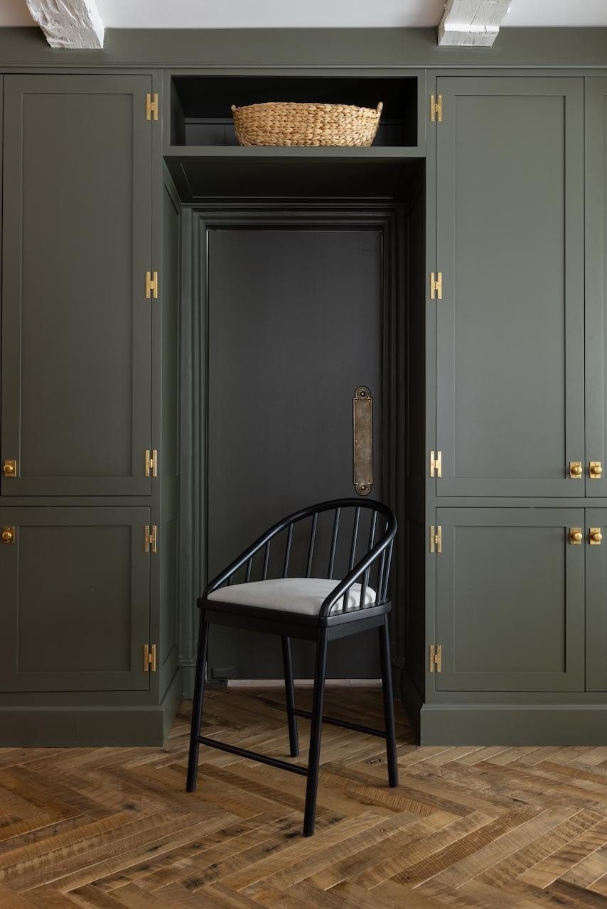 Alten Wood Framed Upholstered Seat Counter Stool | Interior Define