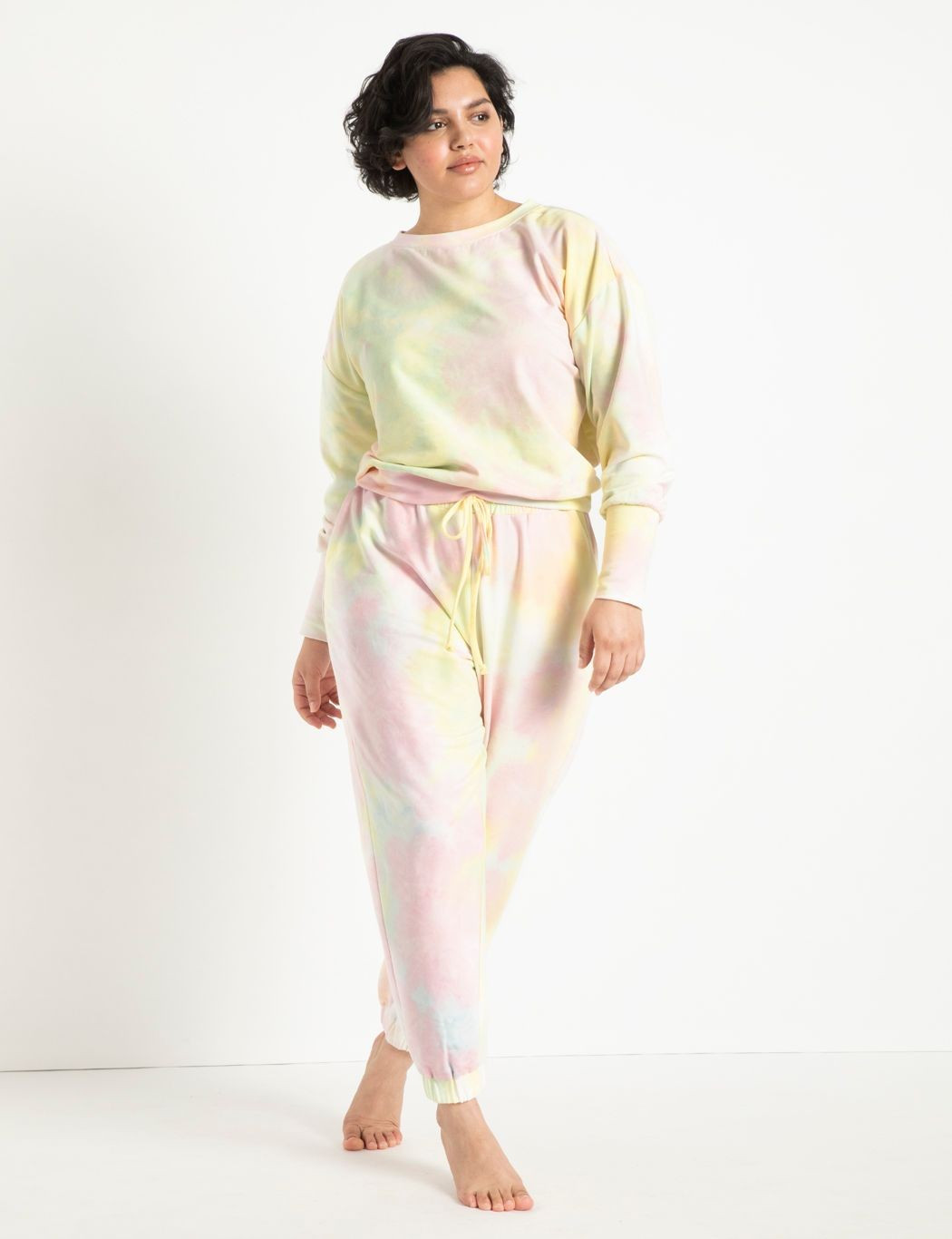 Tie Dye Joggers | Eloquii