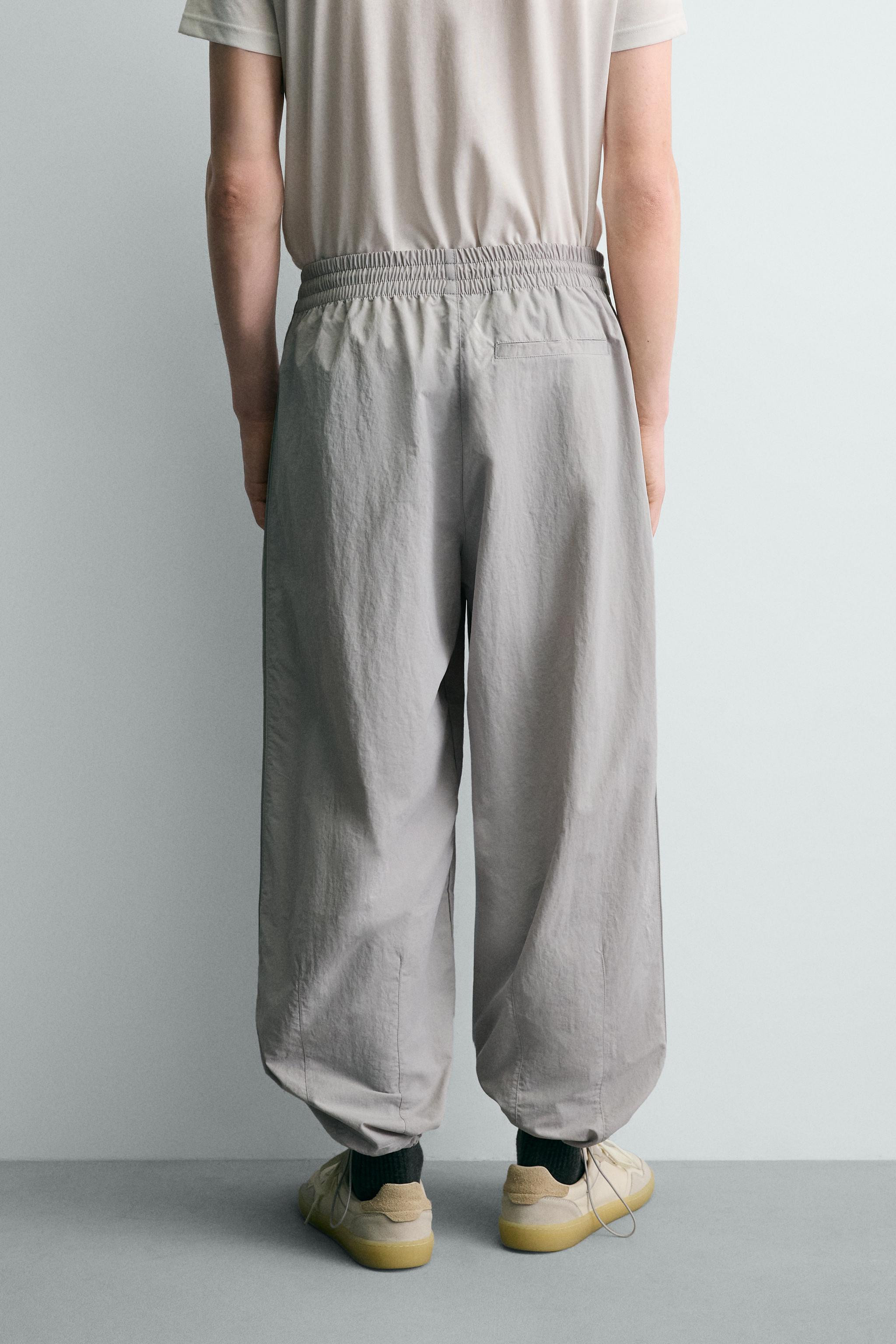 CONTRAST STRIPE TECHNICAL JOGGER PANTS | Zara US