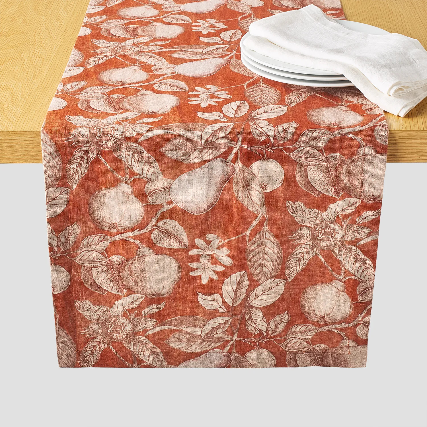 Sur La Table Rustic Orchard Linen Runner | Sur La Table