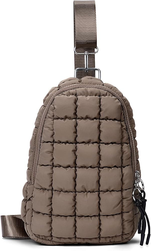 YFGBCX Puffer Bag Quilted Sling Bag for Women Crossbody Purse Sling Backpack Quilted Fanny Pack P... | Amazon (US)