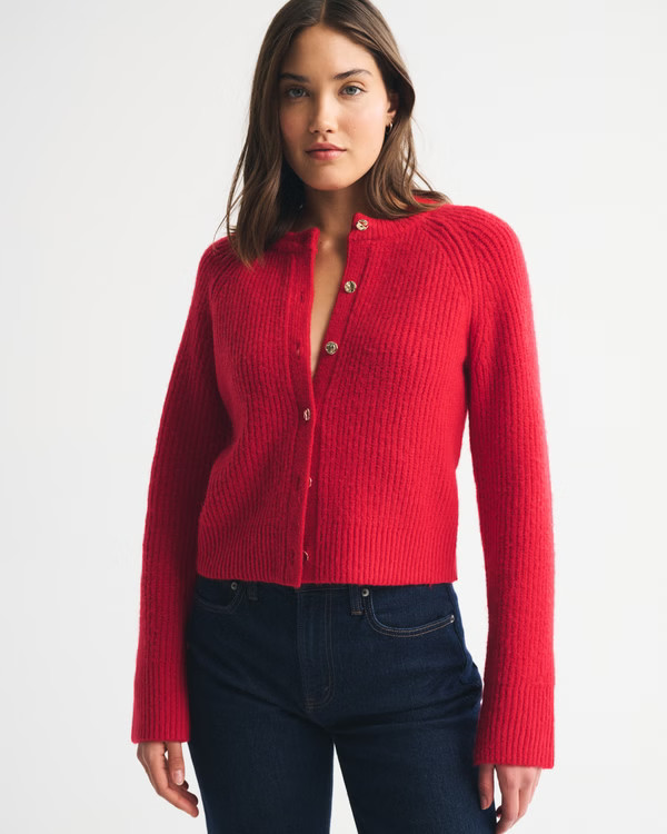 Crew Cardigan | Abercrombie & Fitch (US)