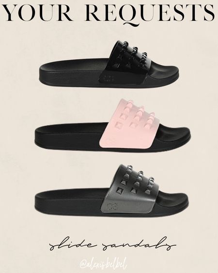 Favorite studded slide sandals 

#LTKFindsUnder50 #LTKShoeCrush #LTKFindsUnder100