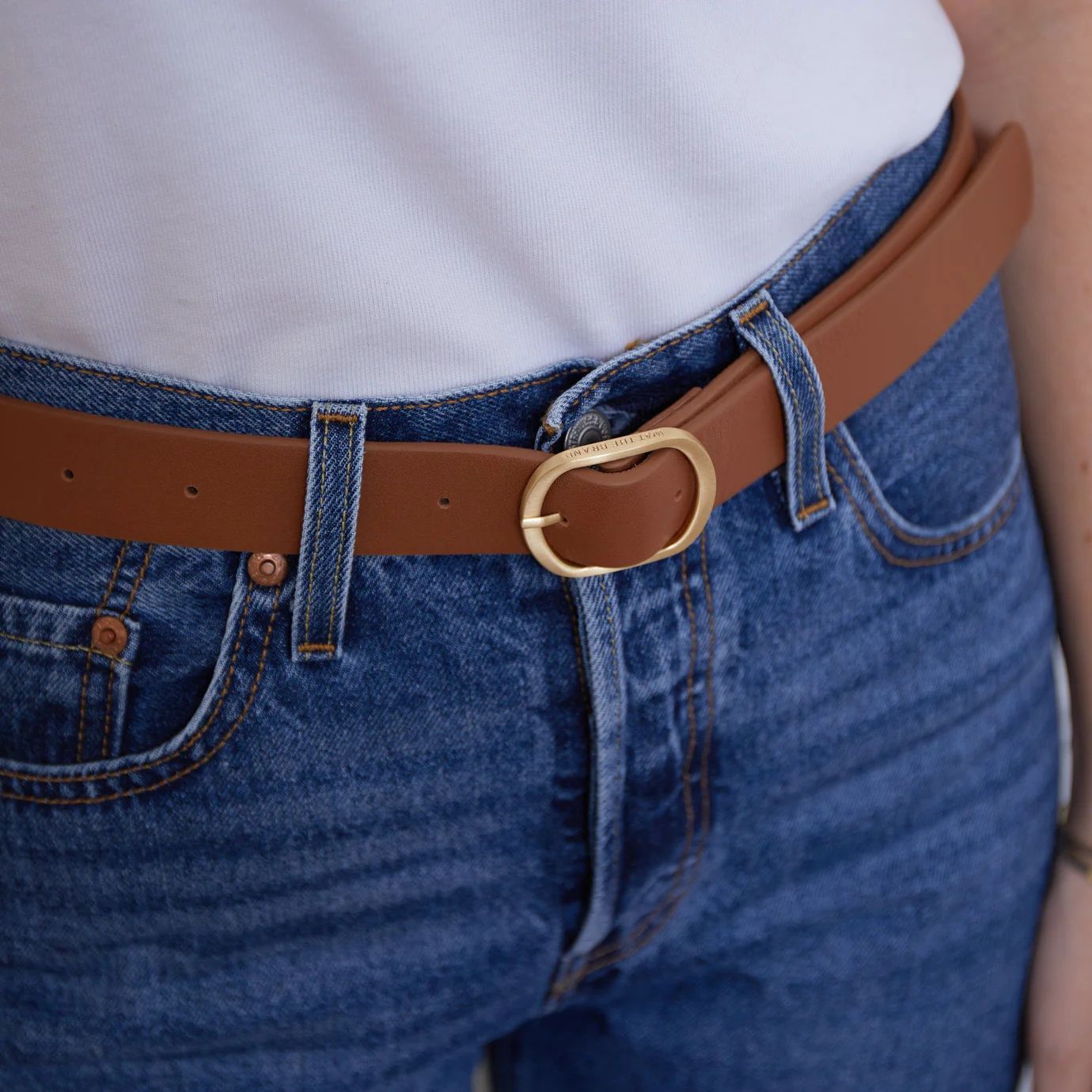 THE ULTIMATE LEATHER BELT - TAN | WAT The Brand