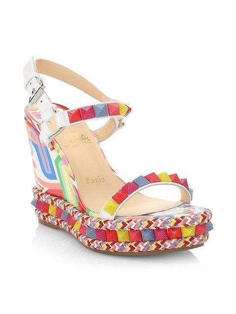 Pyraclou Wedge Sandals | Saks Fifth Avenue